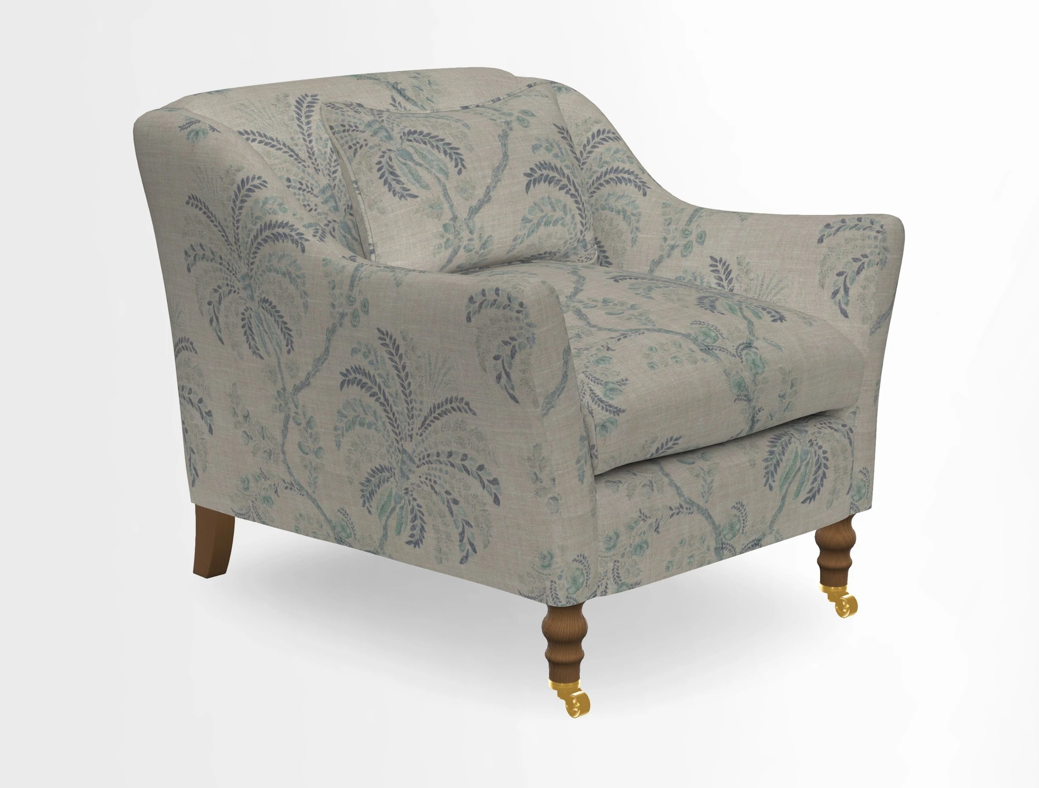 Cromer Chair in Two Tone Plain Biscuit