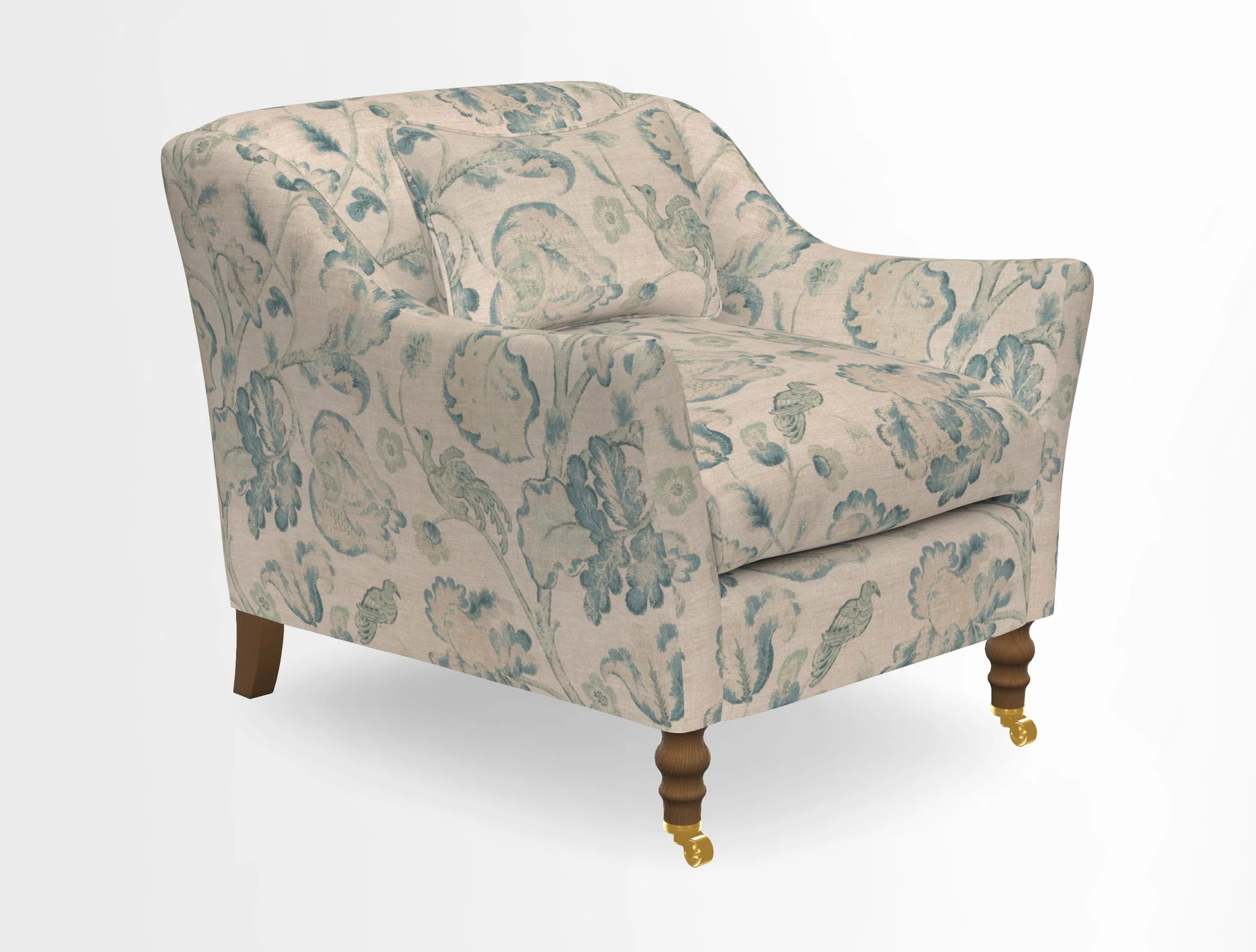 Cromer Chair in Two Tone Plain Biscuit