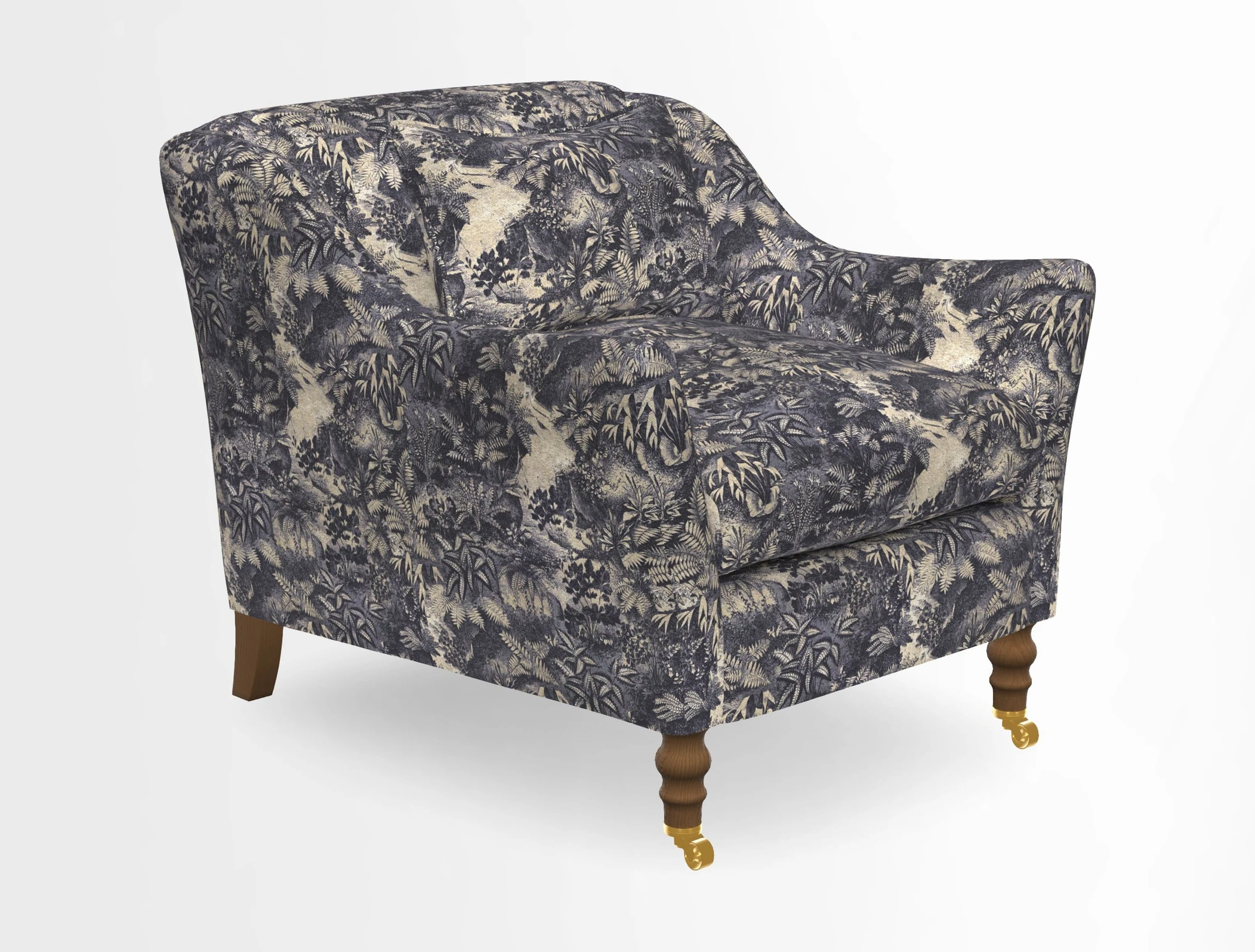 Cromer Chair in Two Tone Plain Biscuit