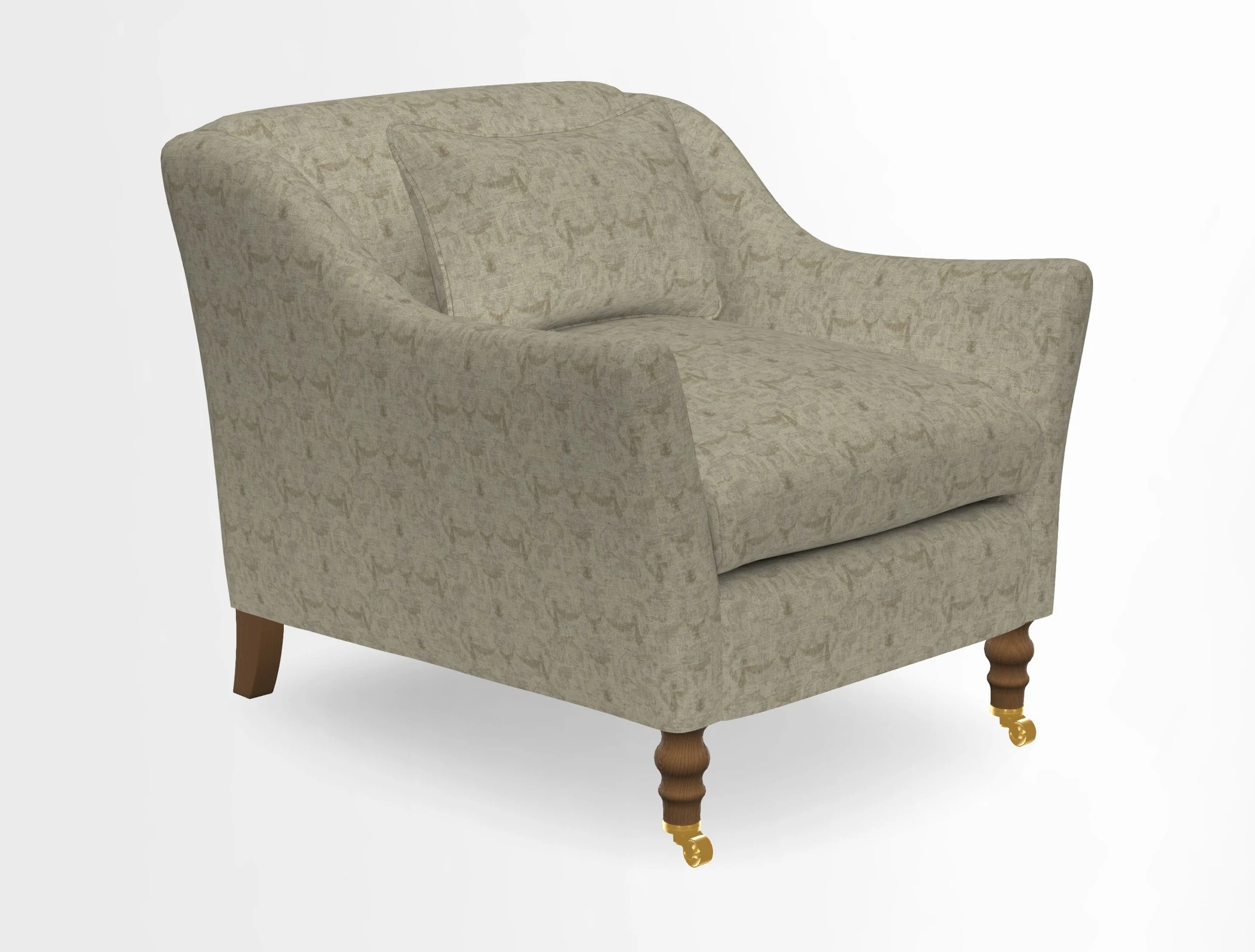 Cromer Chair in Two Tone Plain Biscuit
