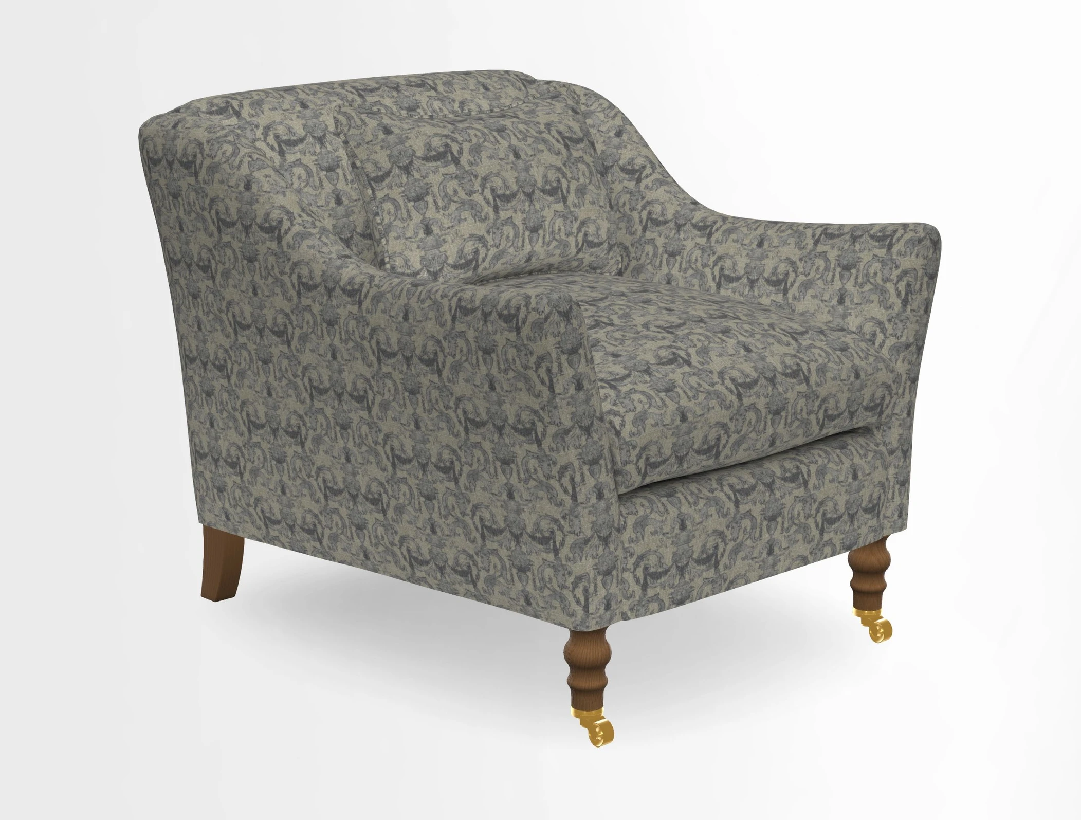 Cromer Chair in Two Tone Plain Biscuit