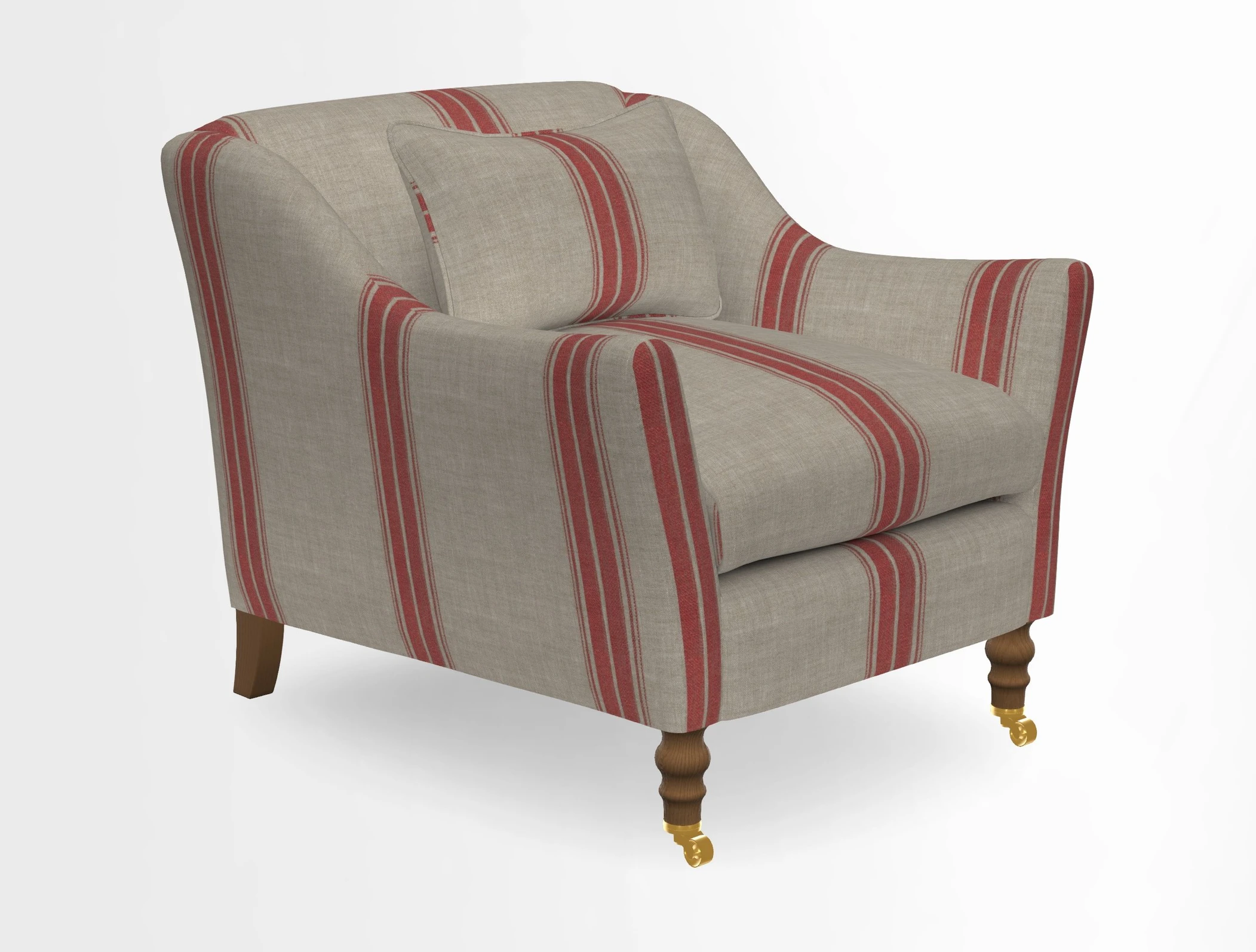 Cromer Chair in Two Tone Plain Biscuit