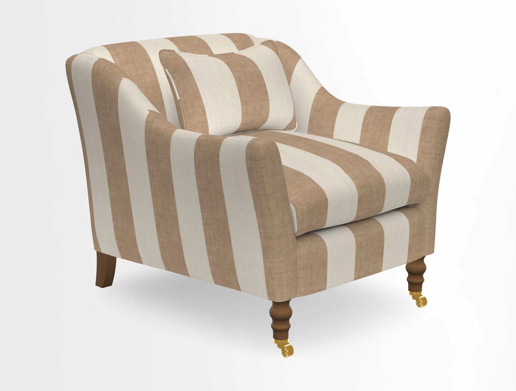 Cromer Chair in Two Tone Plain Biscuit