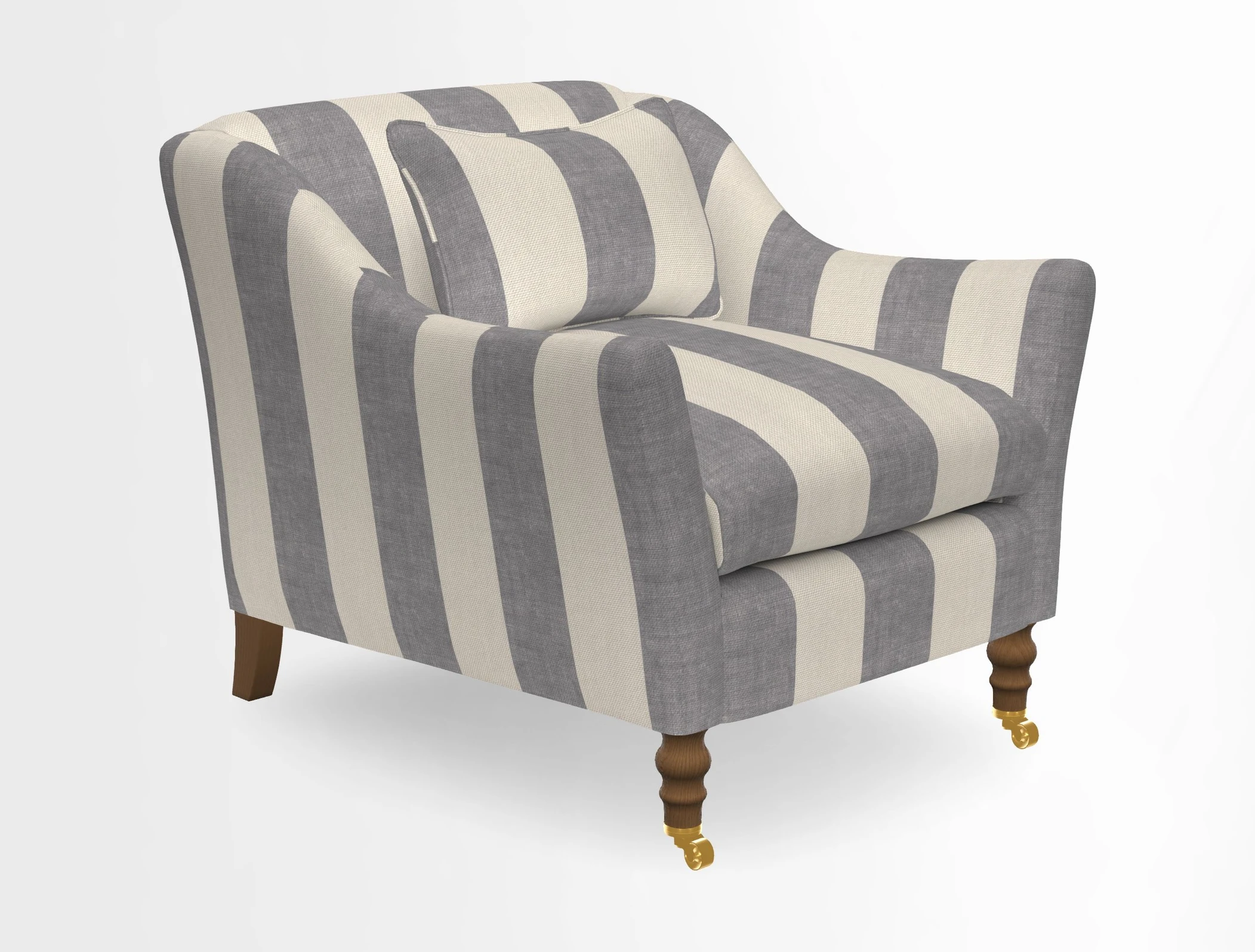 Cromer Chair in Two Tone Plain Biscuit