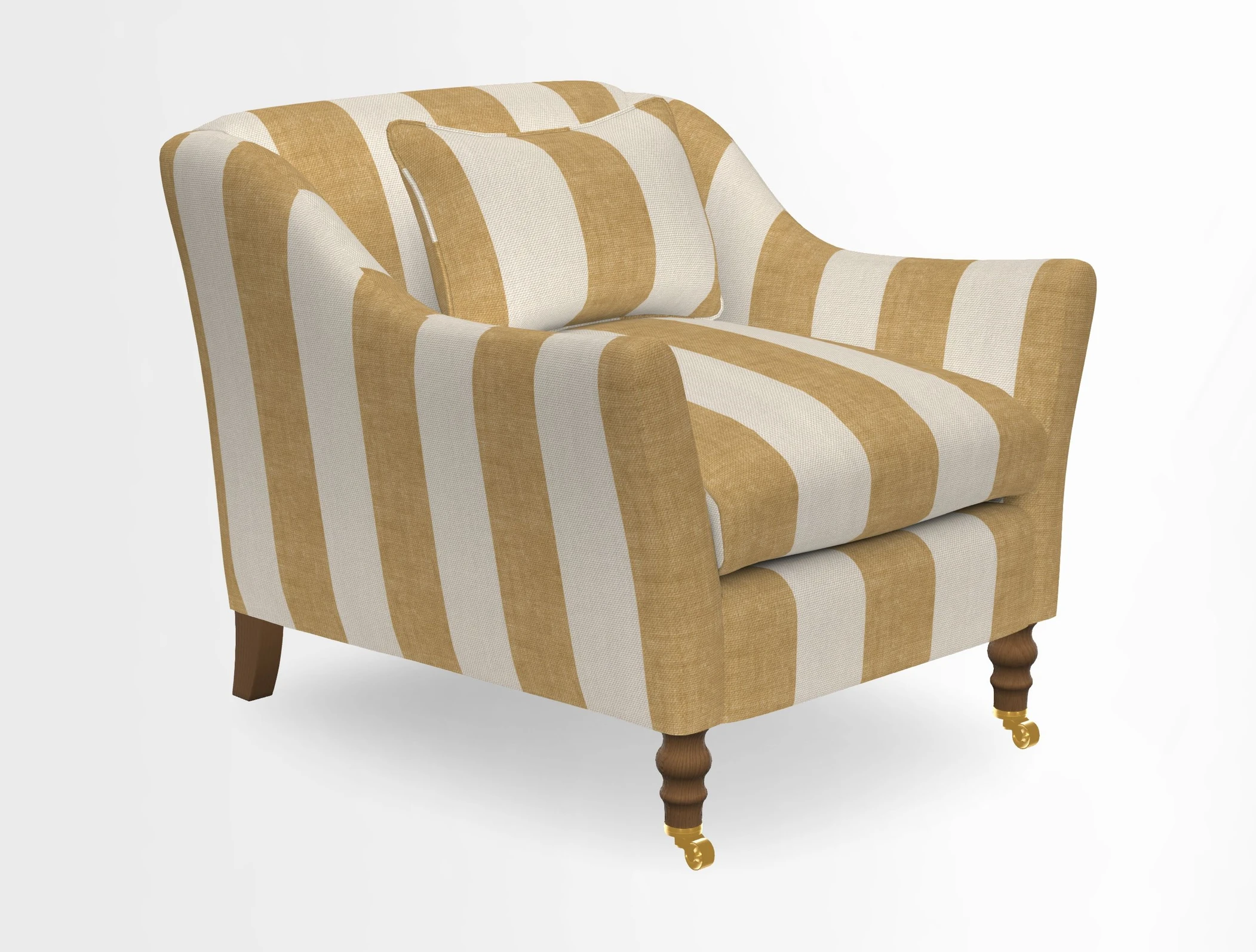 Cromer Chair in Two Tone Plain Biscuit