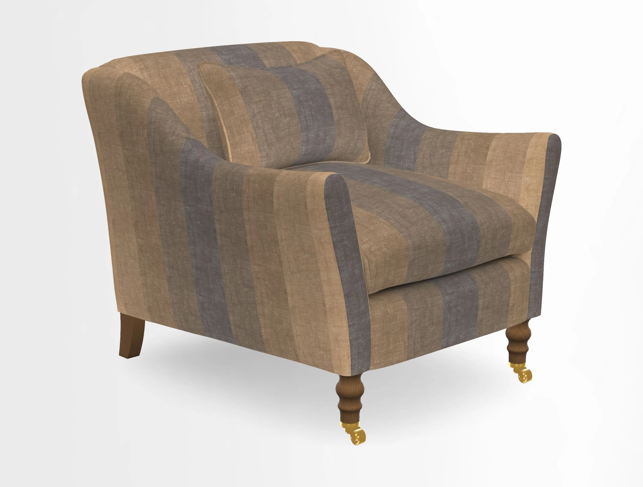 Cromer Chair in Two Tone Plain Biscuit