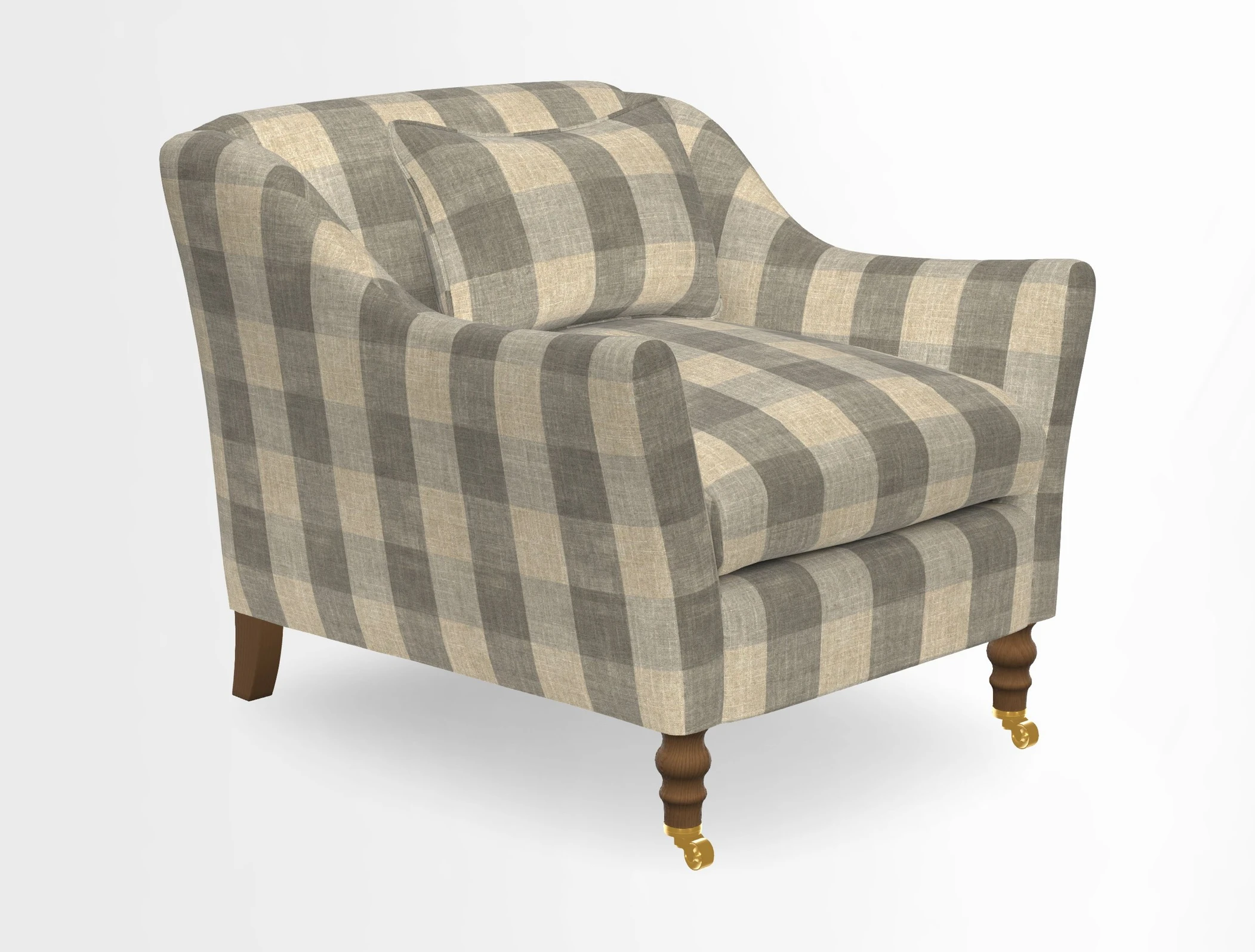 Cromer Chair in Two Tone Plain Biscuit