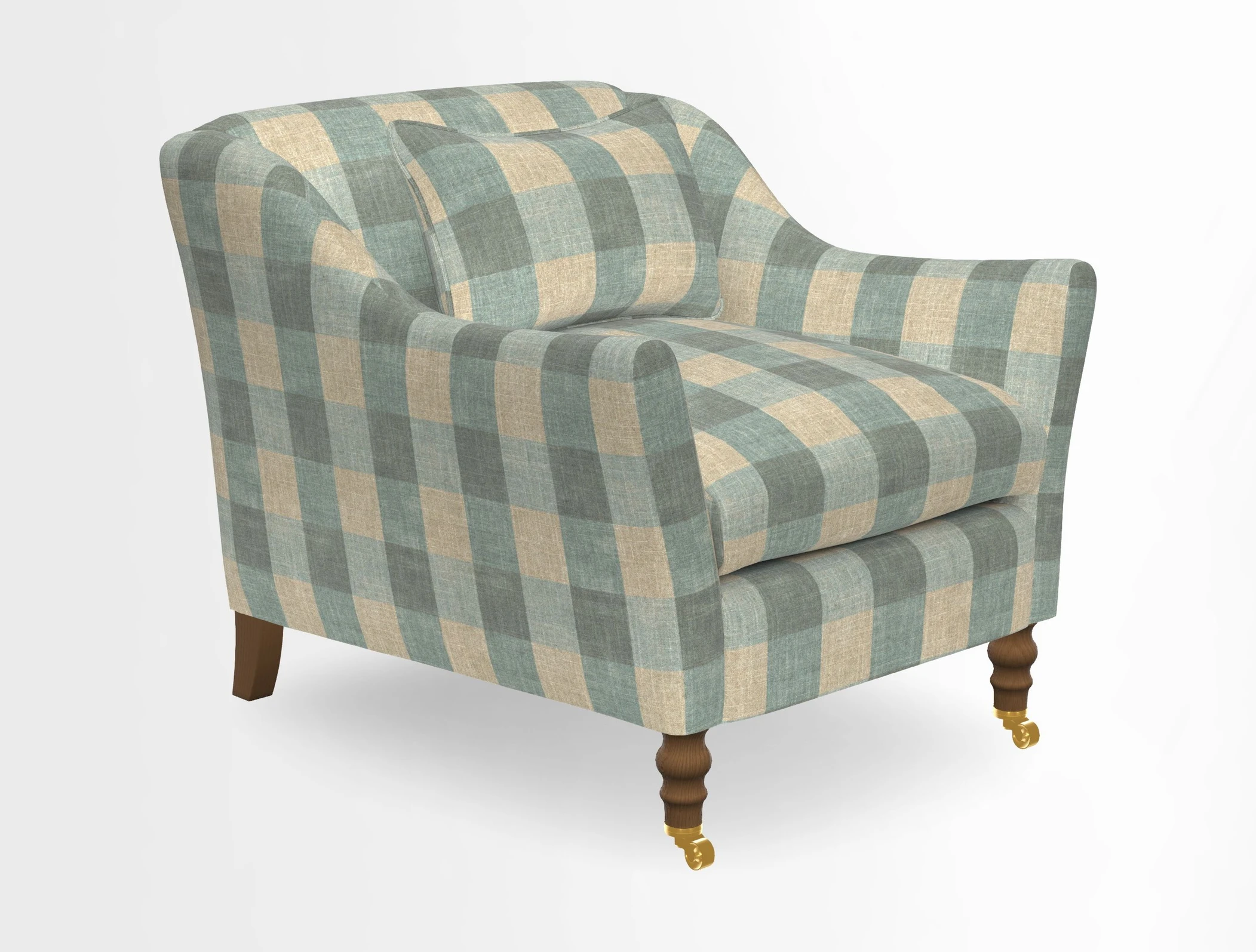 Cromer Chair in Two Tone Plain Biscuit