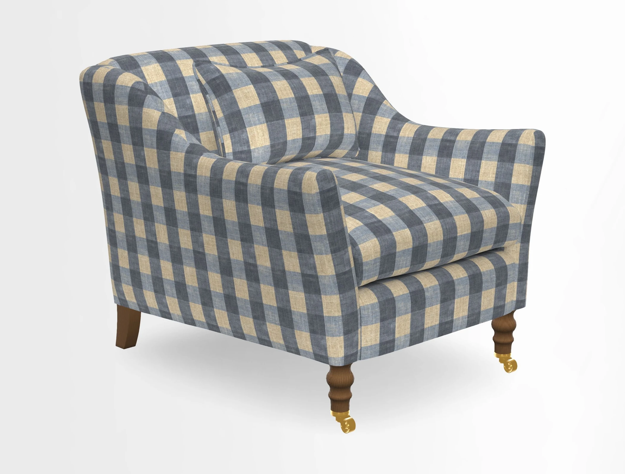 Cromer Chair in Two Tone Plain Biscuit