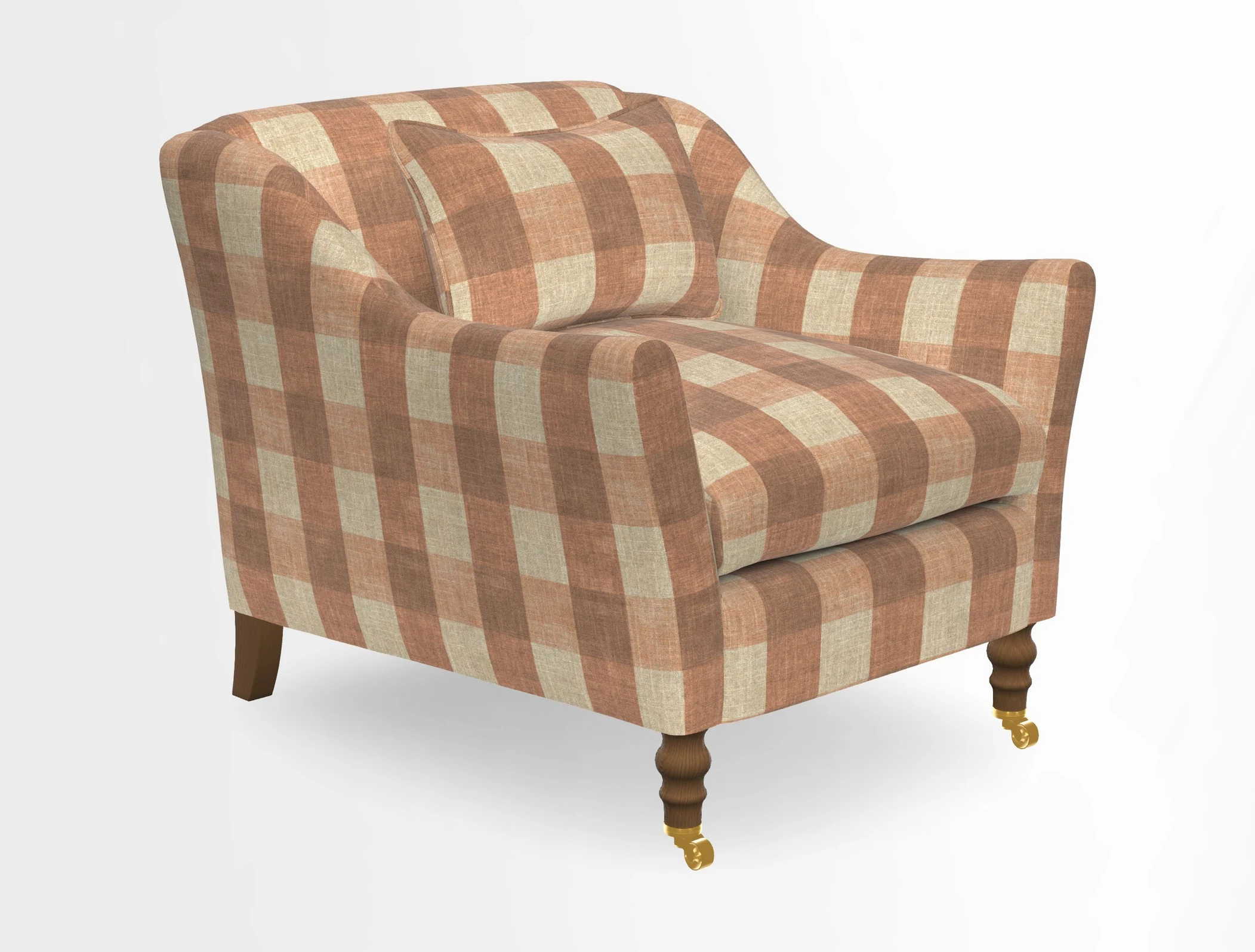 Cromer Chair in Two Tone Plain Biscuit