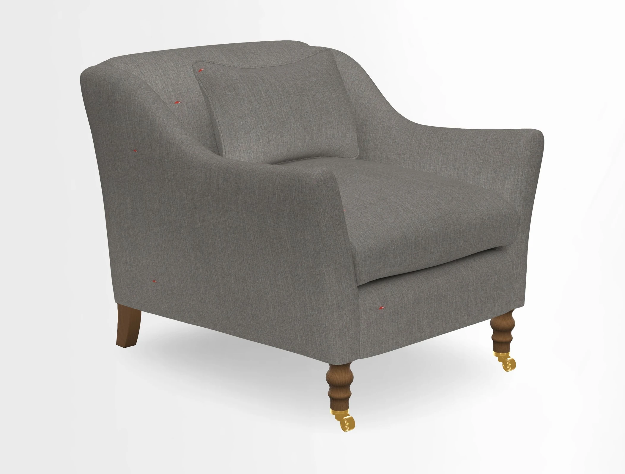 Cromer Chair in Two Tone Plain Biscuit