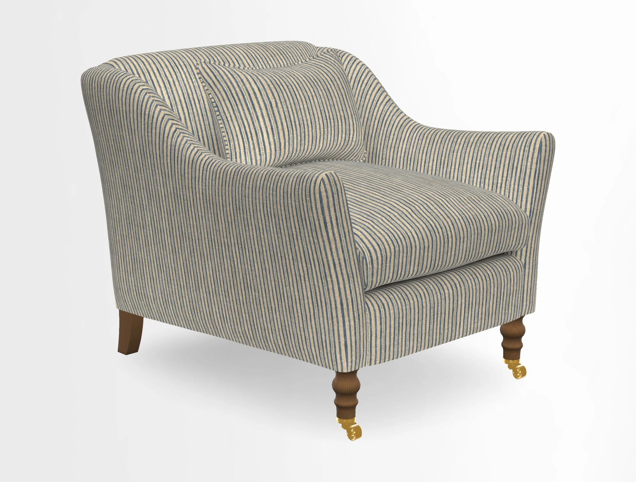 Cromer Chair in Two Tone Plain Biscuit