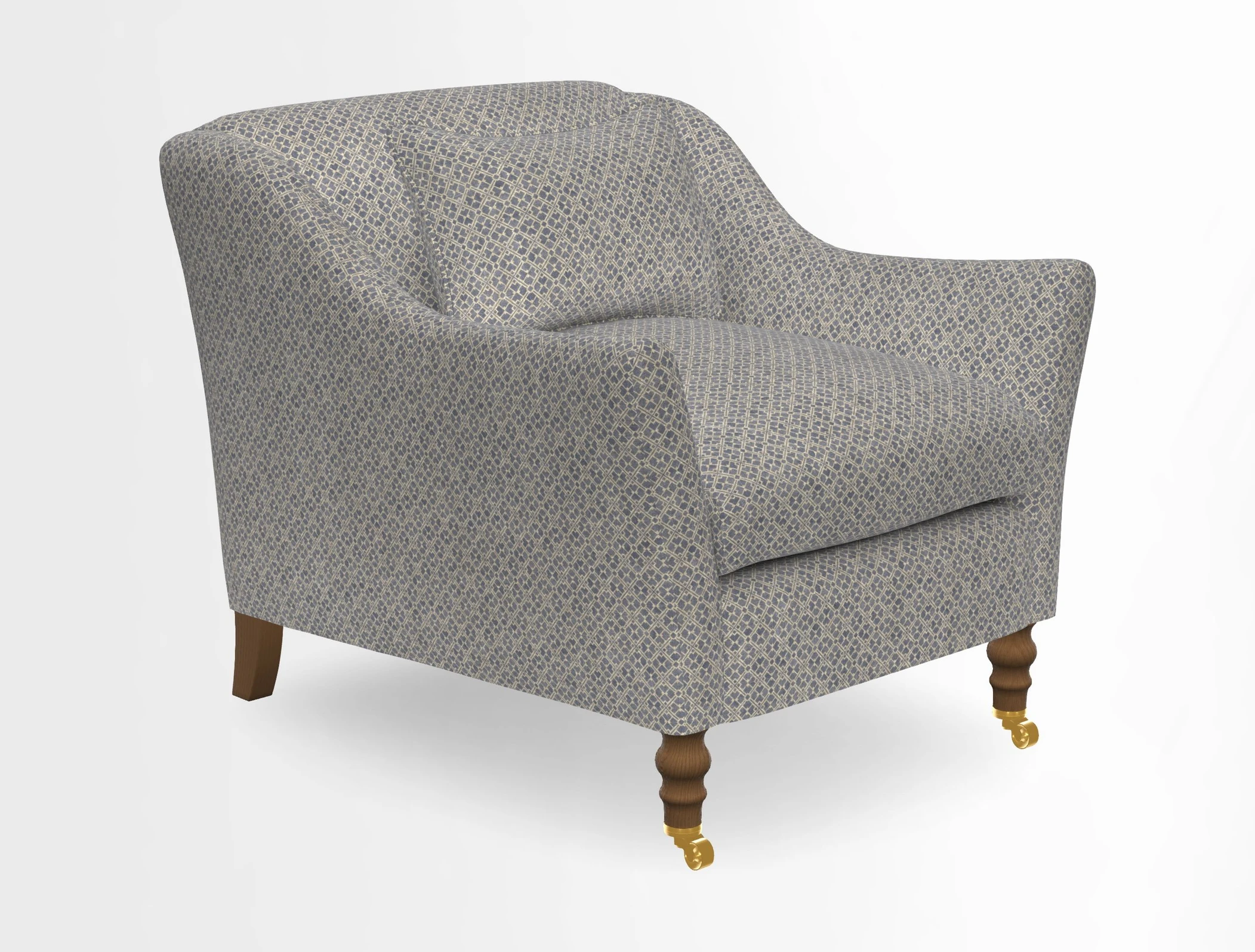 Cromer Chair in Two Tone Plain Biscuit