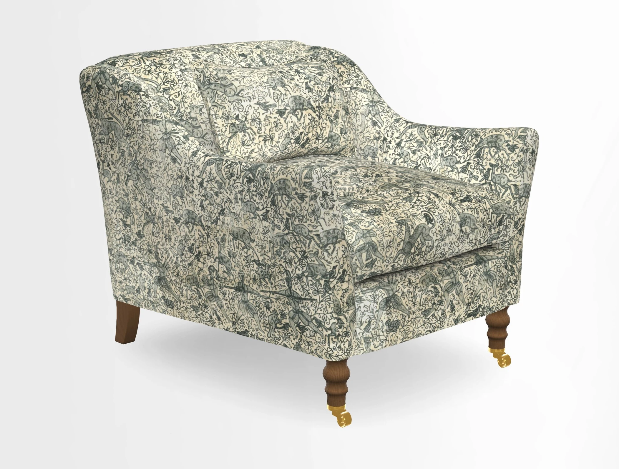 Cromer Chair in Two Tone Plain Biscuit