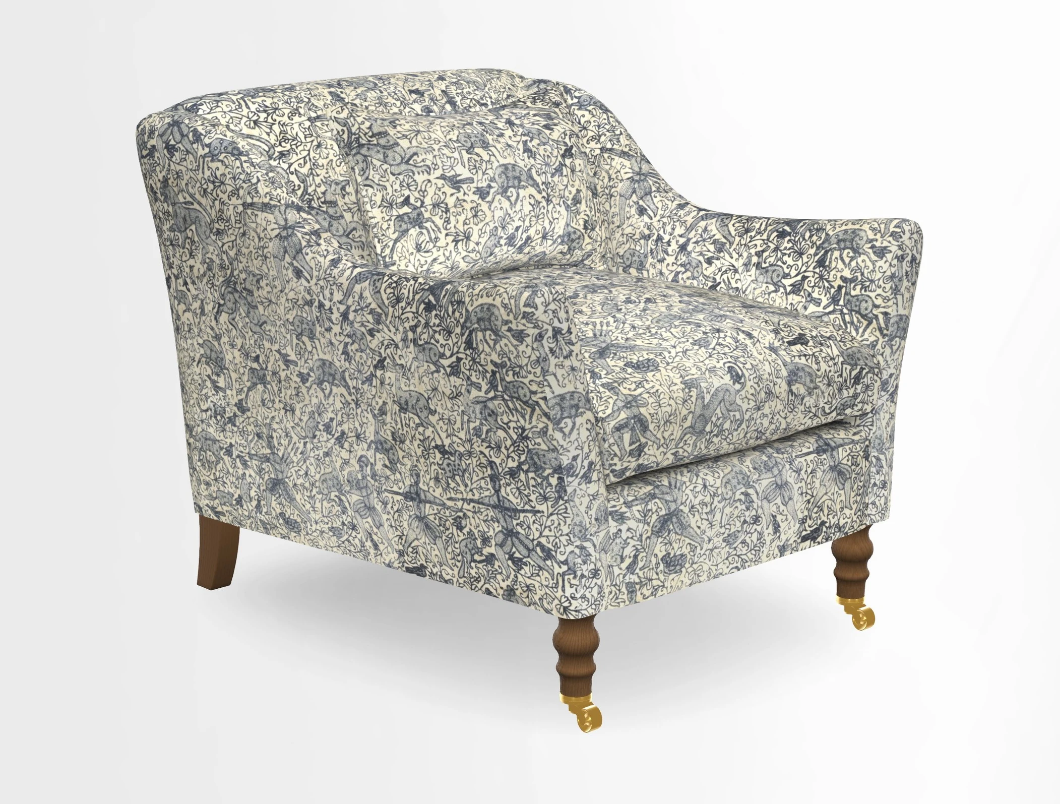 Cromer Chair in Two Tone Plain Biscuit