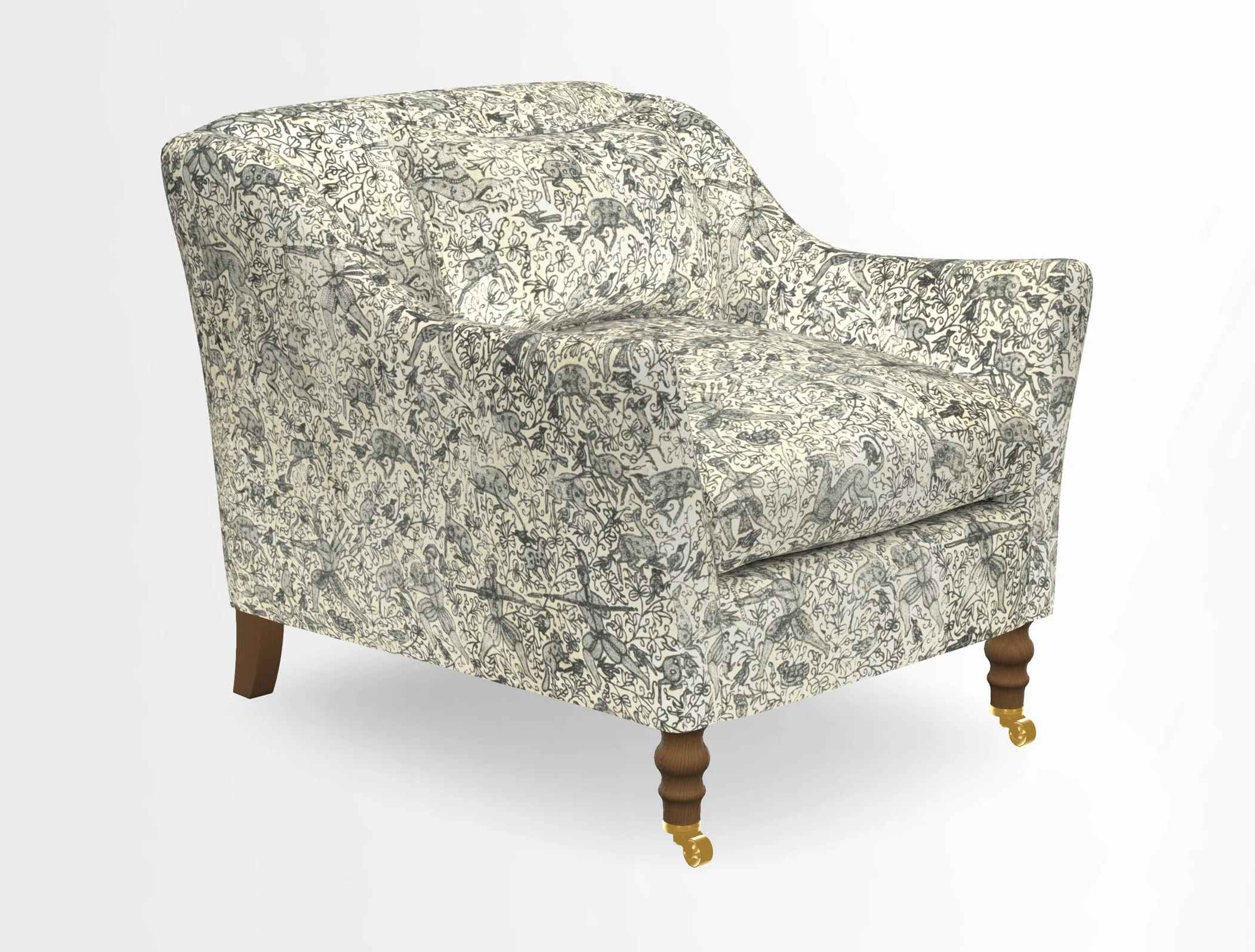 Cromer Chair in Two Tone Plain Biscuit
