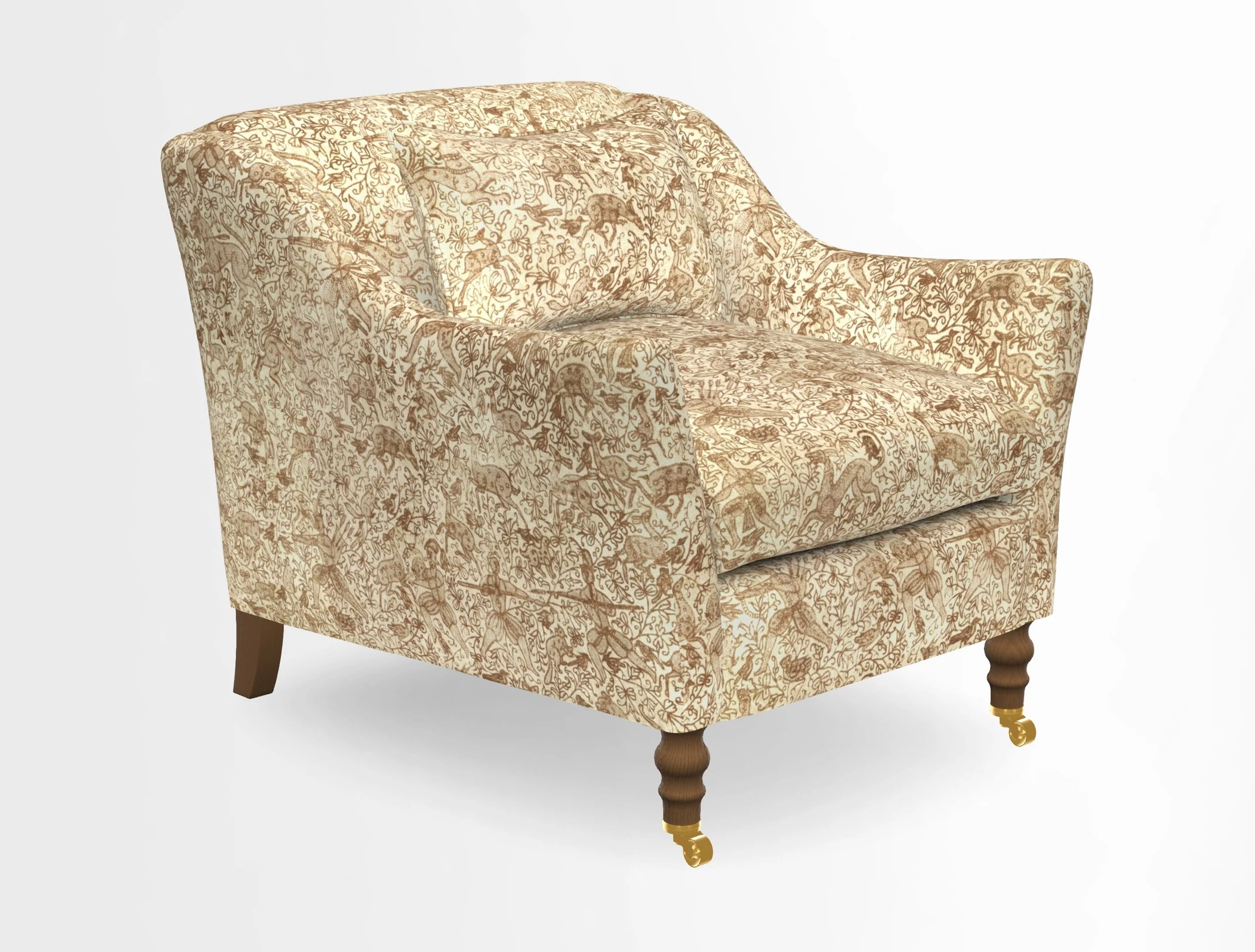 Cromer Chair in Two Tone Plain Biscuit