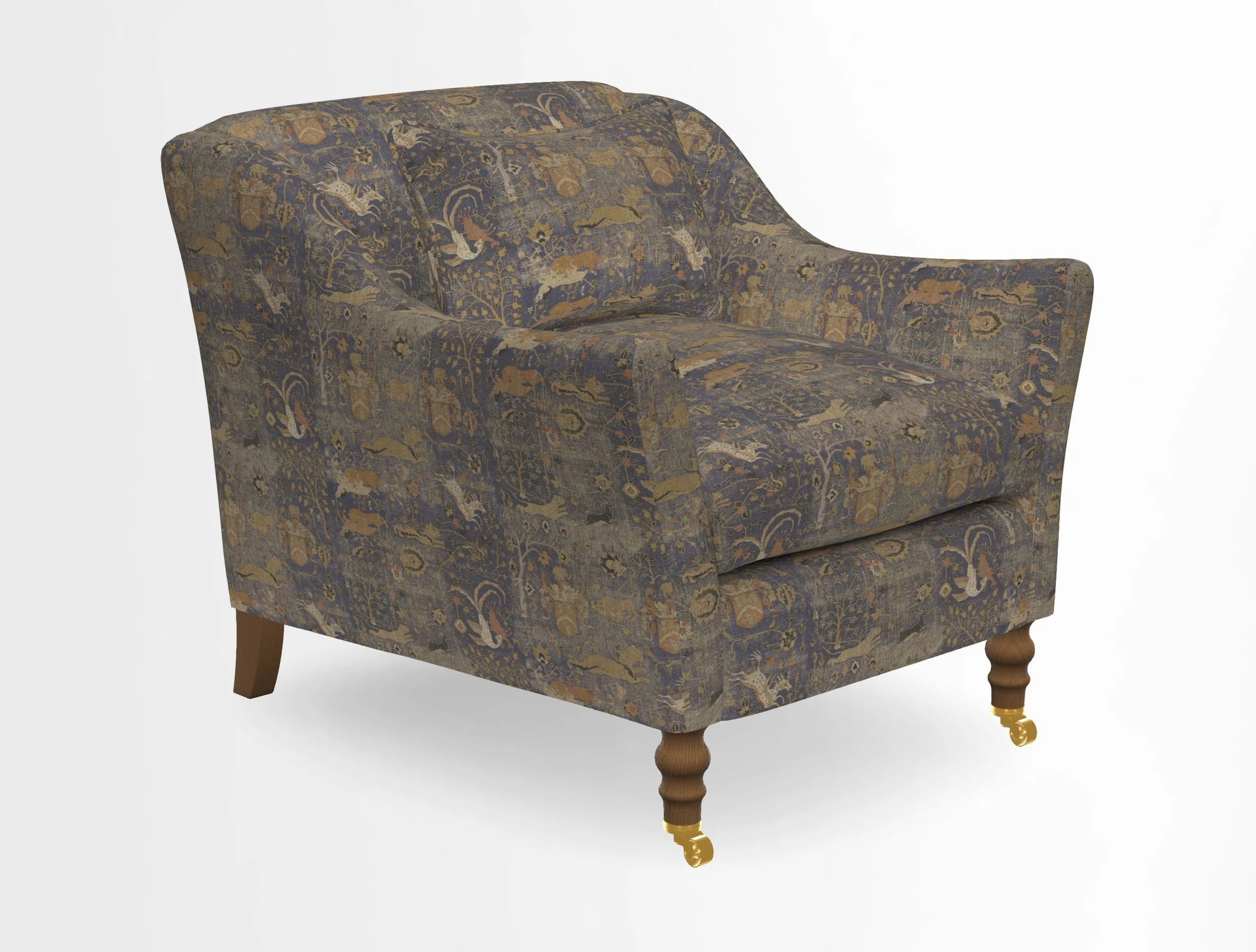 Cromer Chair in Two Tone Plain Biscuit