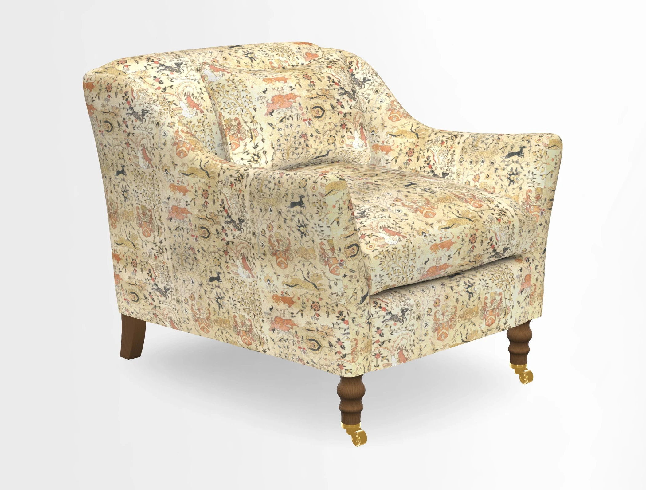 Cromer Chair in Two Tone Plain Biscuit