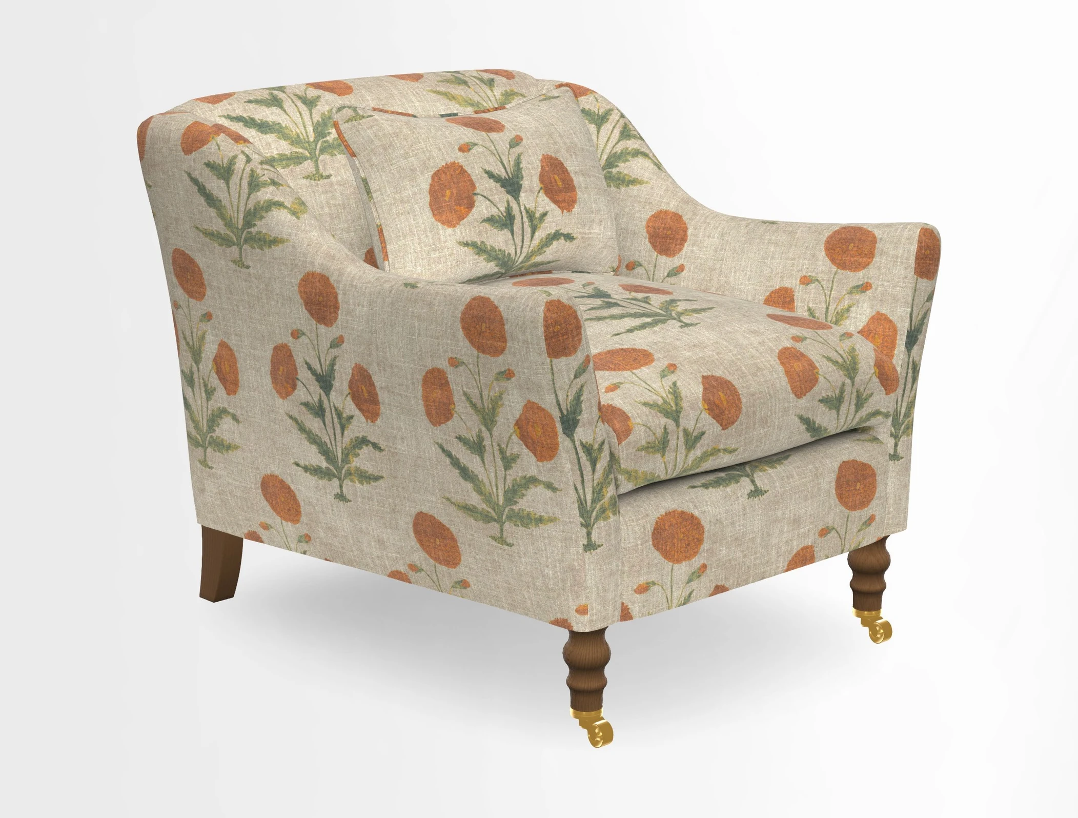 Cromer Chair in Two Tone Plain Biscuit