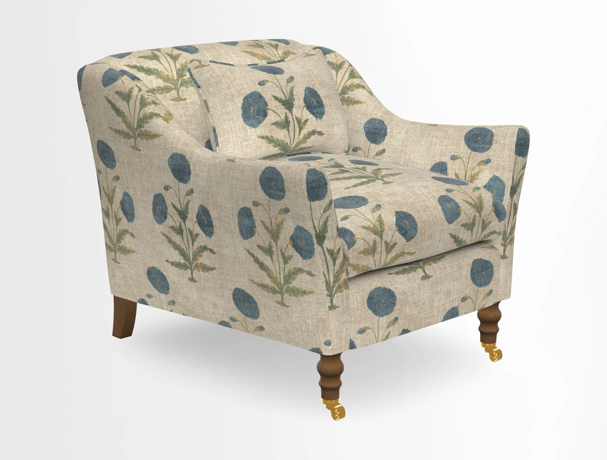 Cromer Chair in Two Tone Plain Biscuit