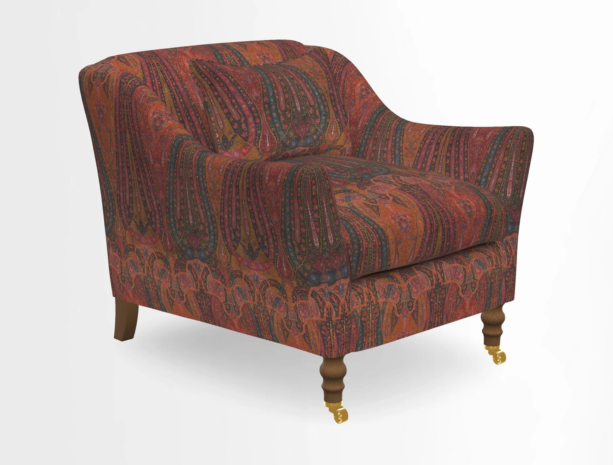 Cromer Chair in Two Tone Plain Biscuit