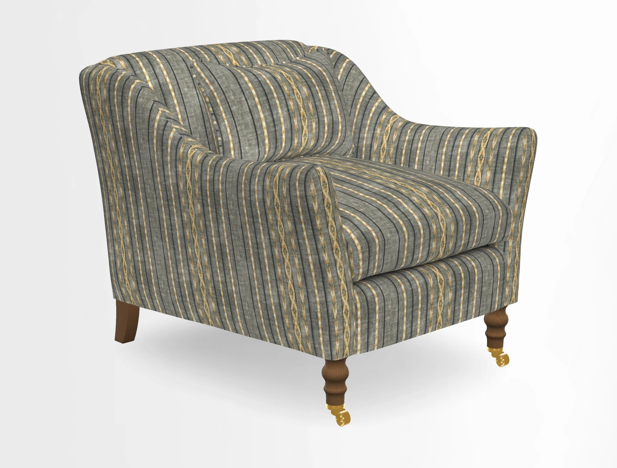 Cromer Chair in Two Tone Plain Biscuit