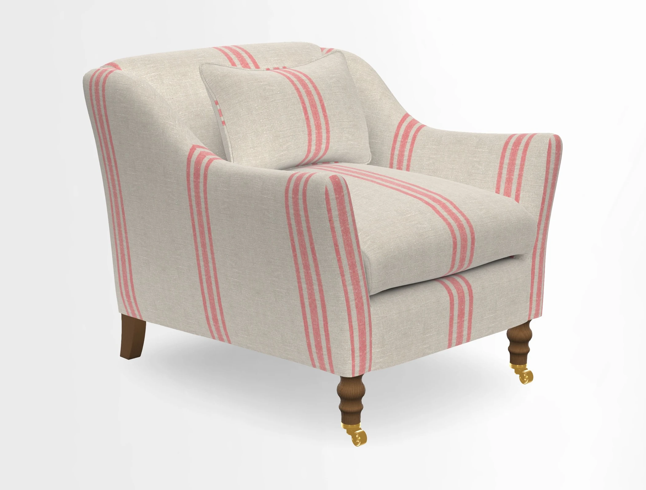 Cromer Chair in Two Tone Plain Biscuit