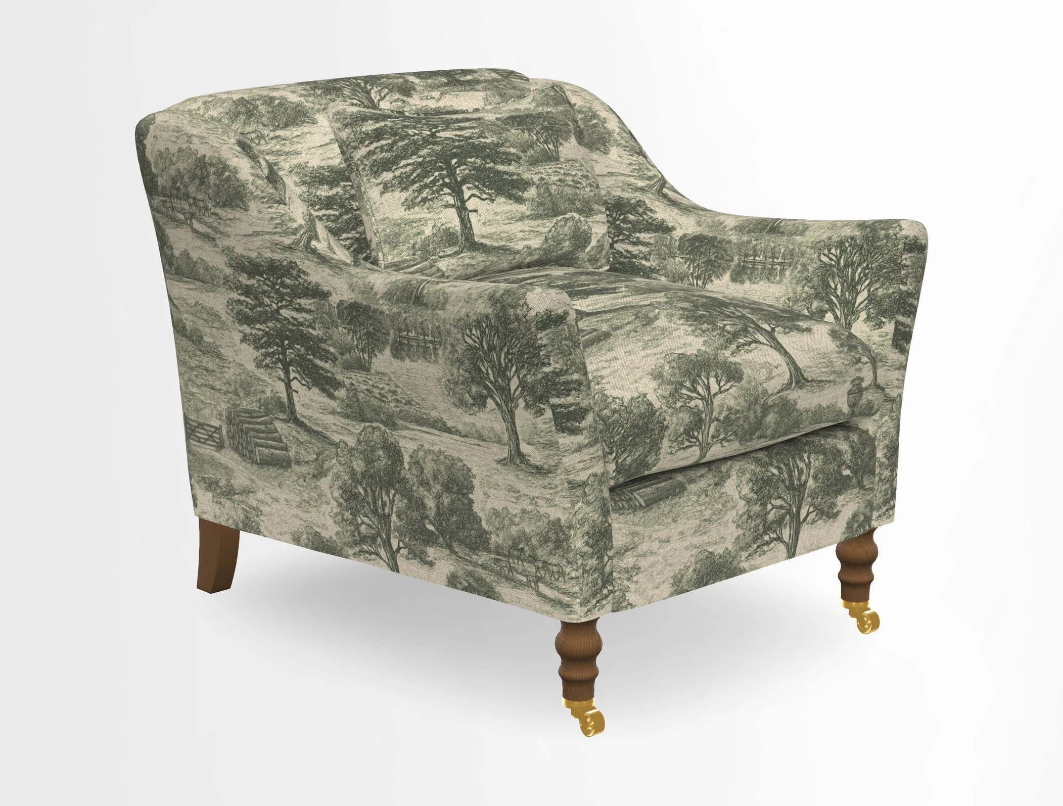 Cromer Chair in Two Tone Plain Biscuit