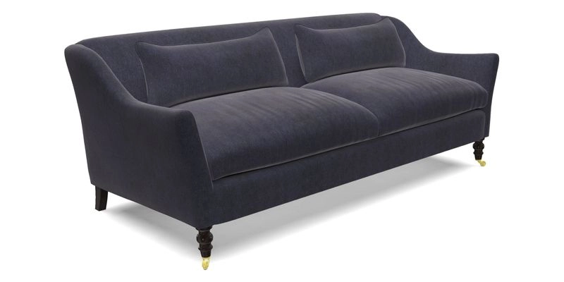 Cromer 3 Seater Sofa in RHS Botanicals Henry Moon Lions Tail Terracotta