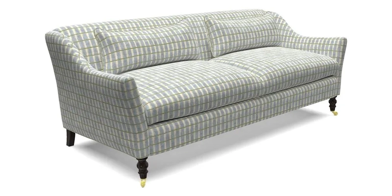 Cromer 3 Seater Sofa in RHS Botanicals Henry Moon Lions Tail Terracotta