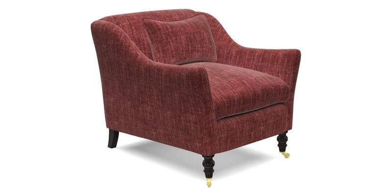 Cromer Chair in with valance in Sussex Parquet Ink