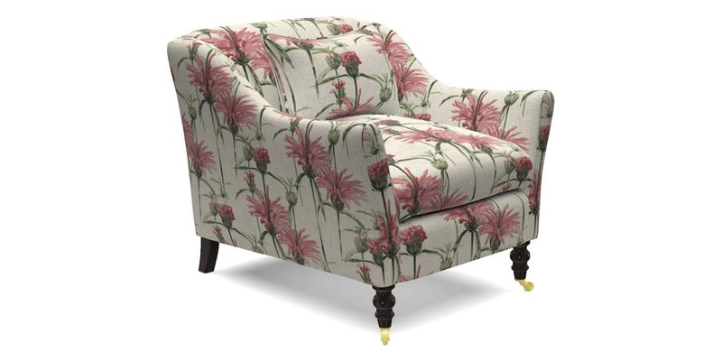 Cromer Chair in with valance in Sussex Parquet Ink