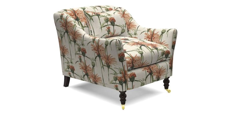 Cromer Chair in with valance in Sussex Parquet Ink