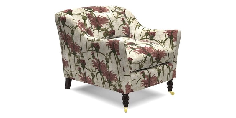 Cromer Chair in with valance in Sussex Parquet Ink