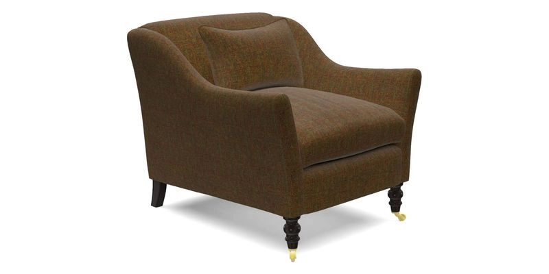 Cromer Chair in with valance in Sussex Parquet Ink