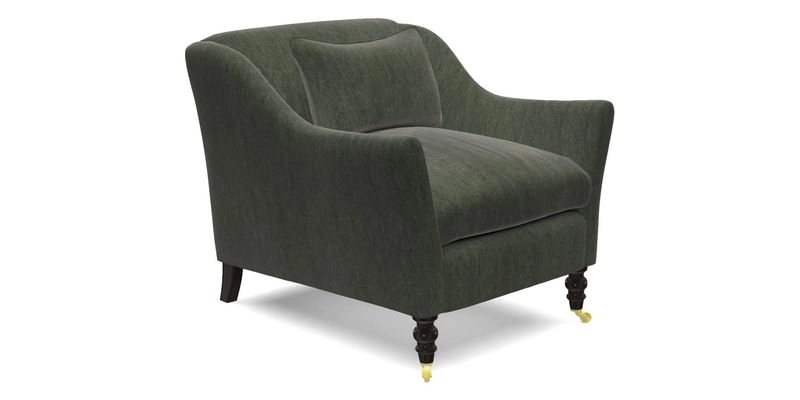 Cromer Chair in with valance in Sussex Parquet Ink