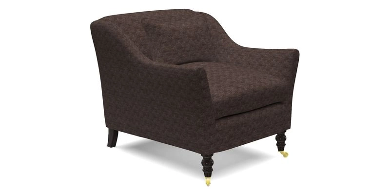 Cromer Chair in with valance in Sussex Parquet Ink