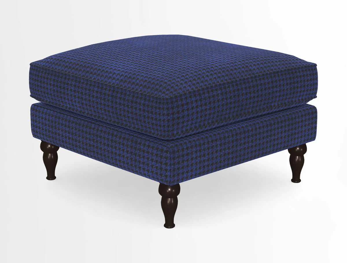 Cooksbridge Standard Footstool in Two Tone Plain Biscuit