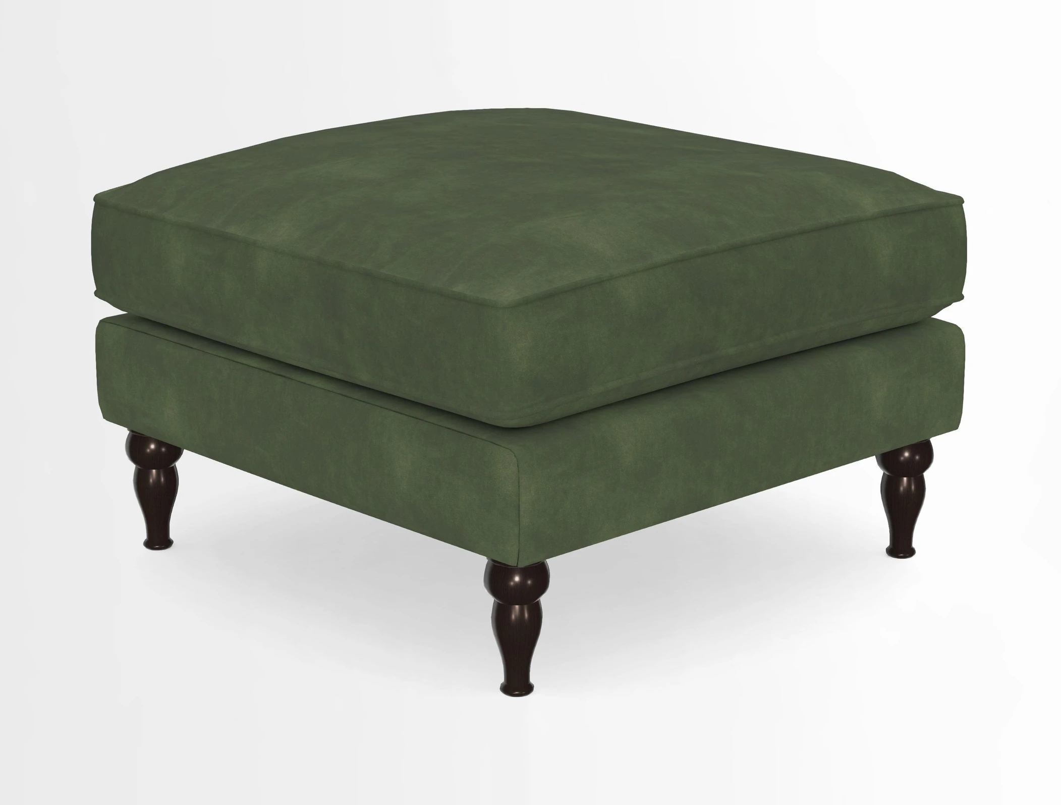 Cooksbridge Standard Footstool in Two Tone Plain Biscuit