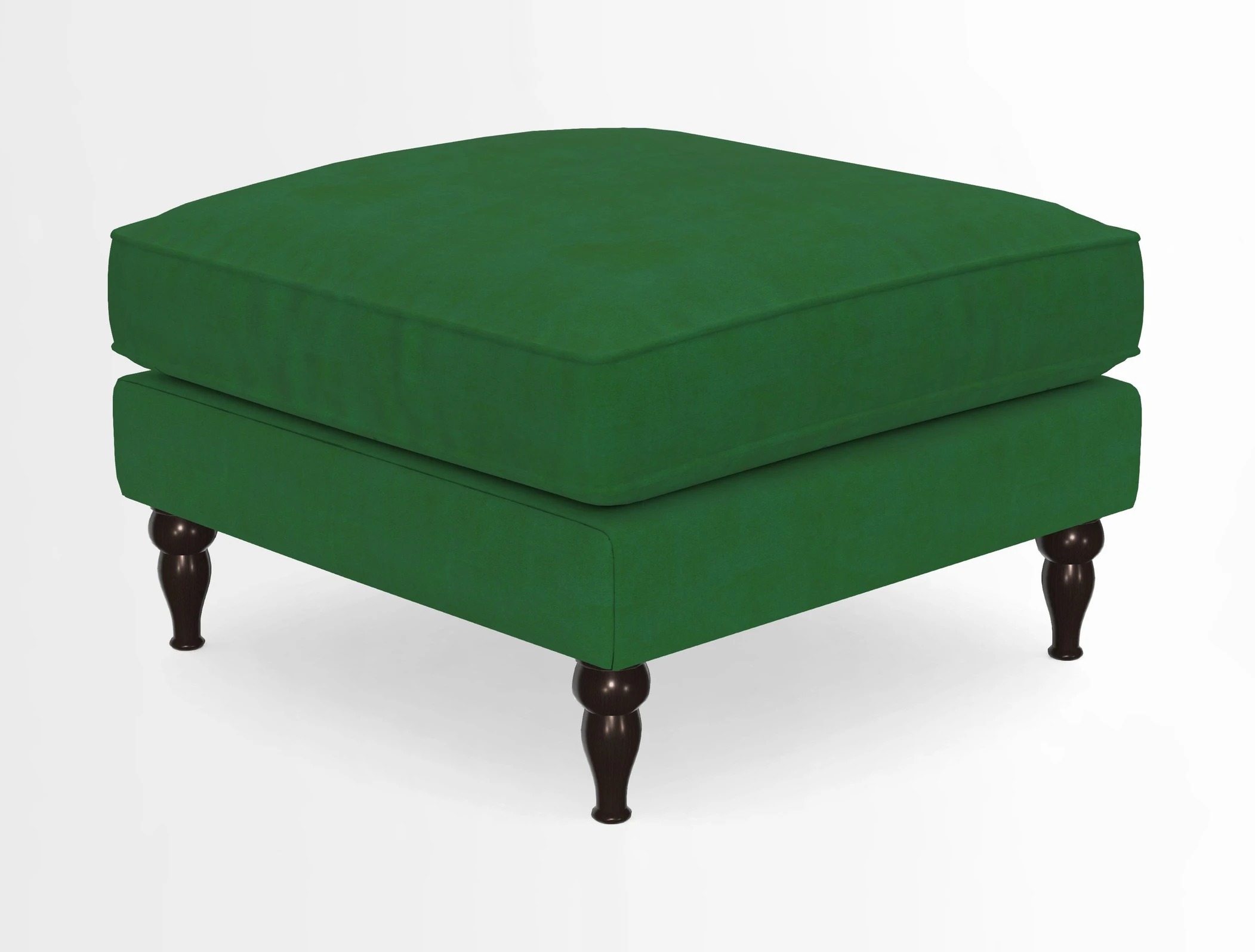 Cooksbridge Standard Footstool in Two Tone Plain Biscuit