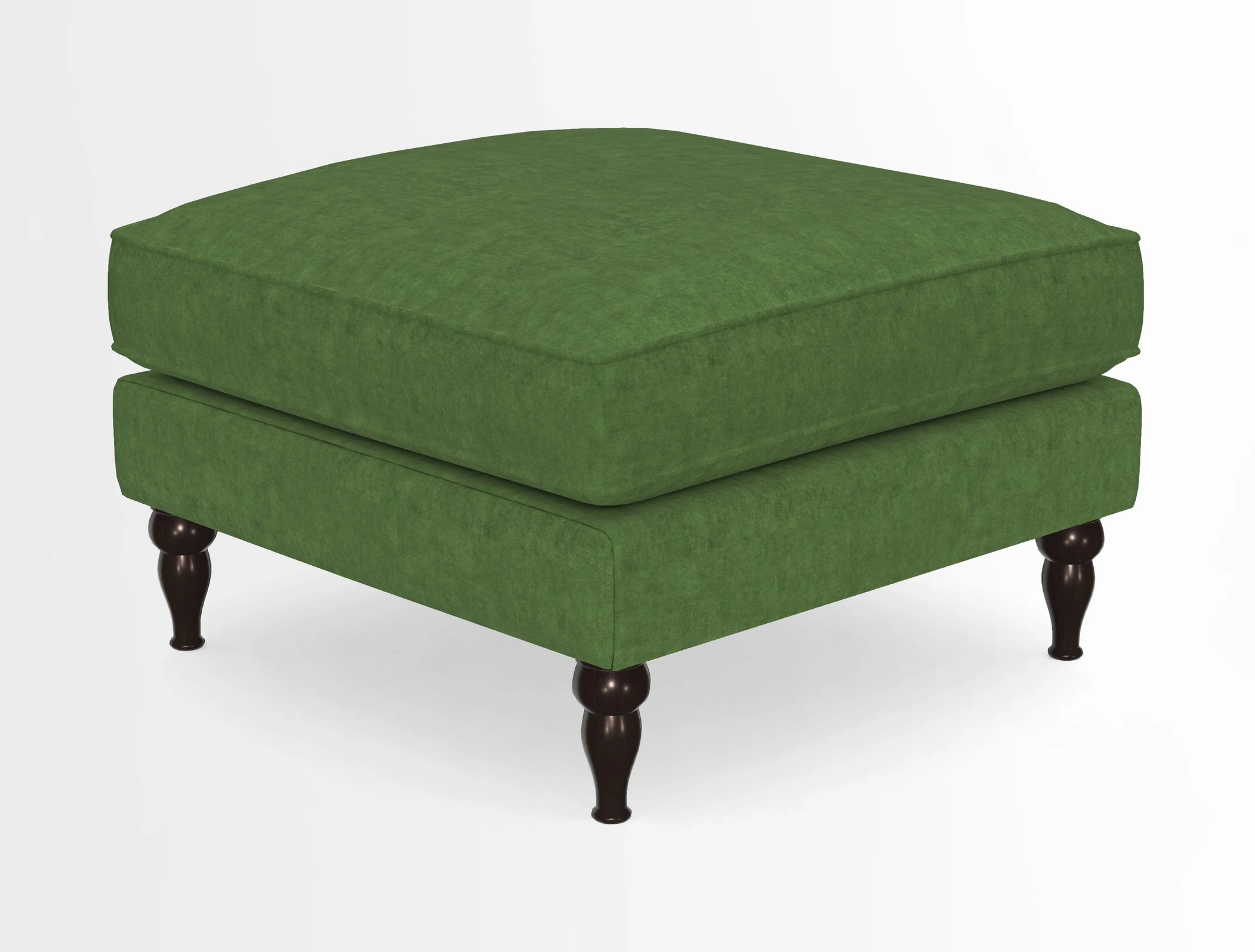 Cooksbridge Standard Footstool in Two Tone Plain Biscuit