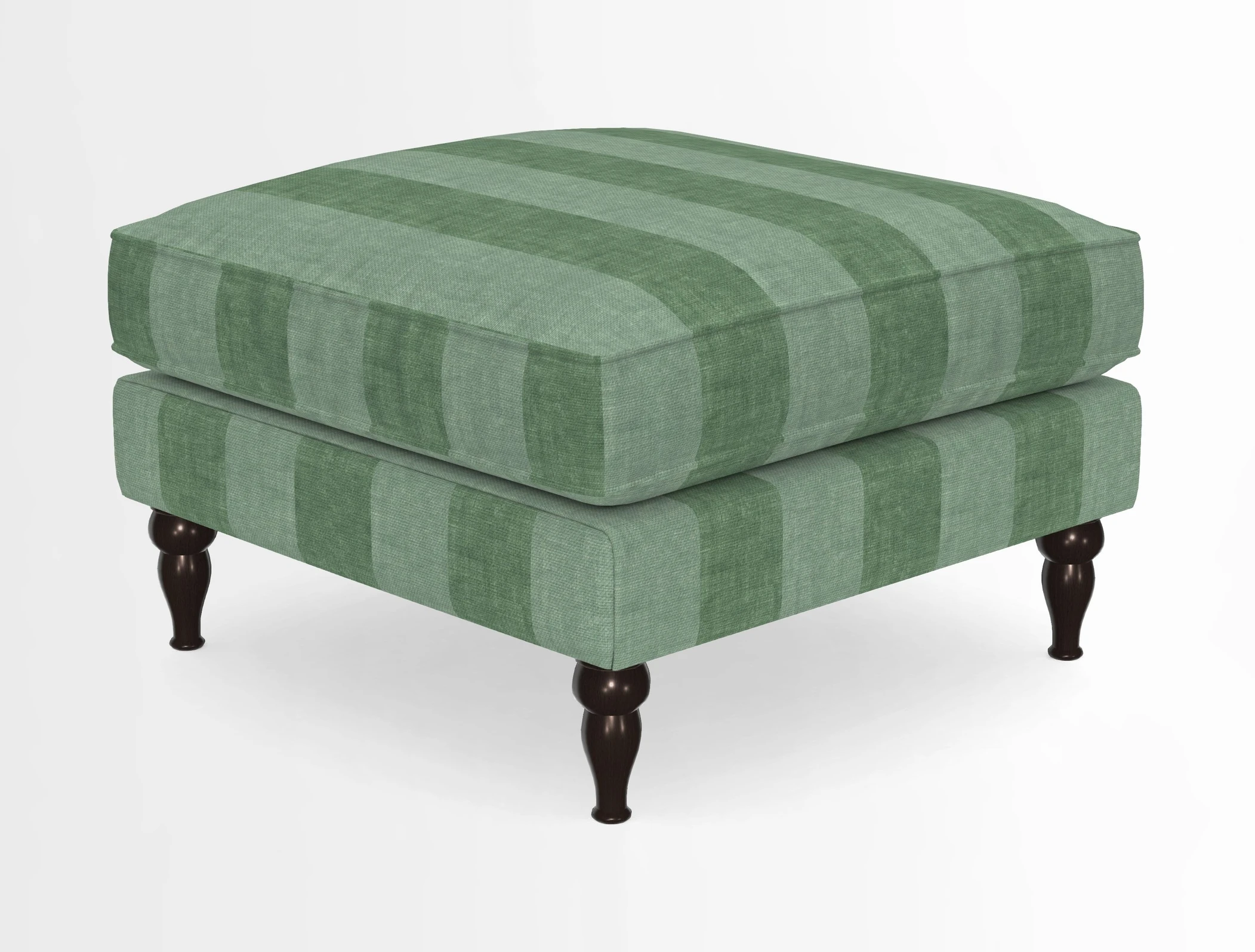Cooksbridge Standard Footstool in Two Tone Plain Biscuit