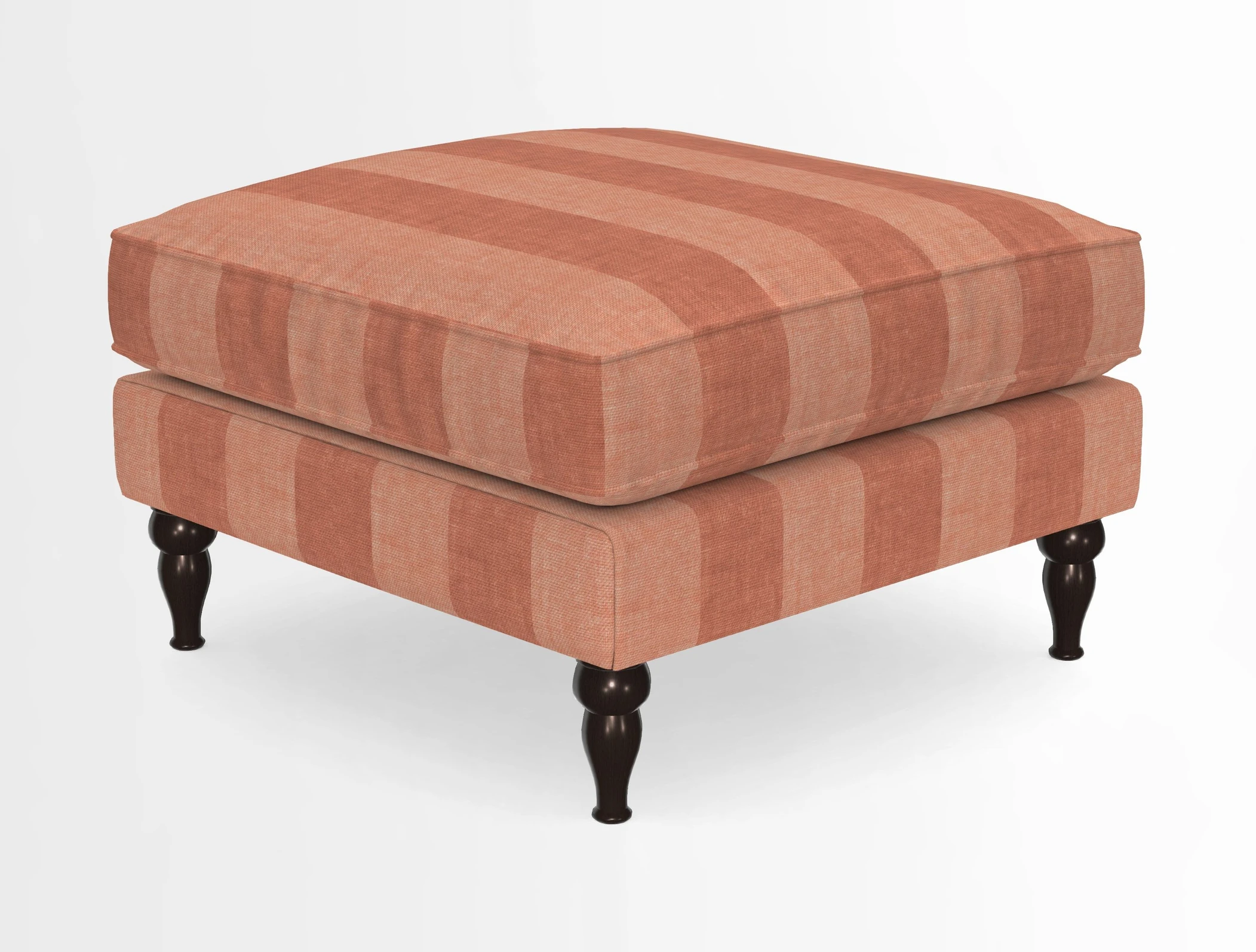 Cooksbridge Standard Footstool in Two Tone Plain Biscuit