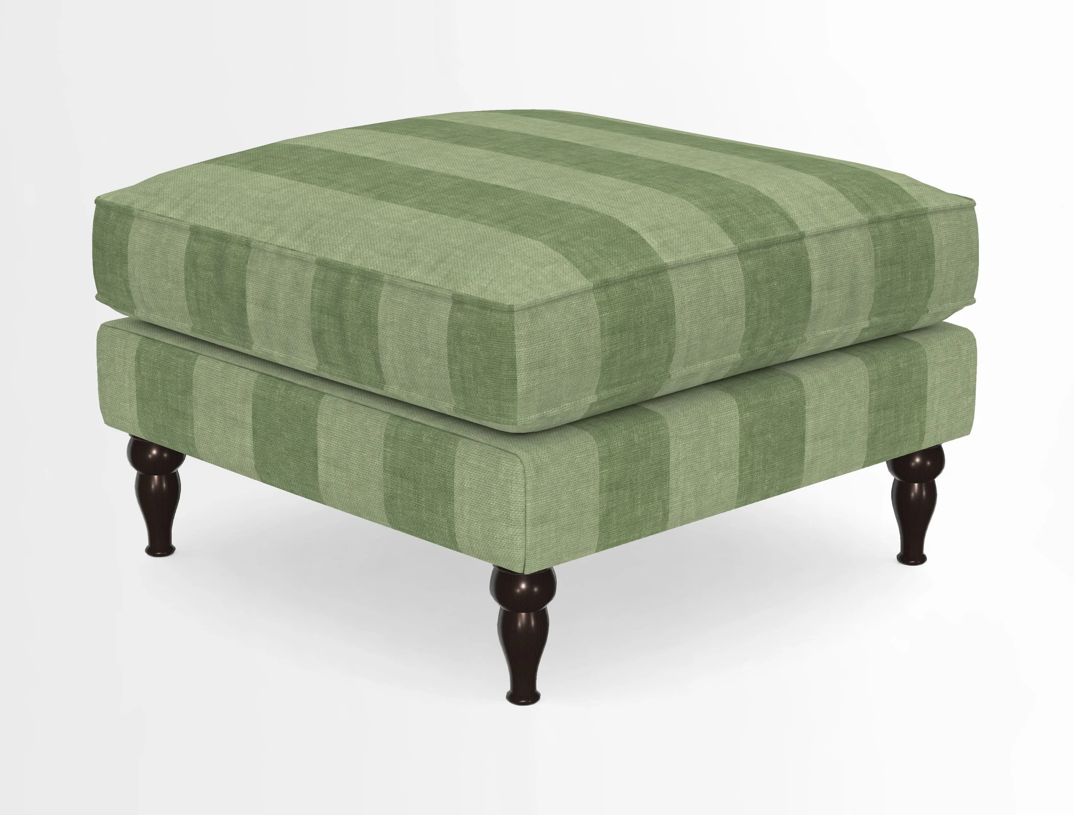 Cooksbridge Standard Footstool in Two Tone Plain Biscuit
