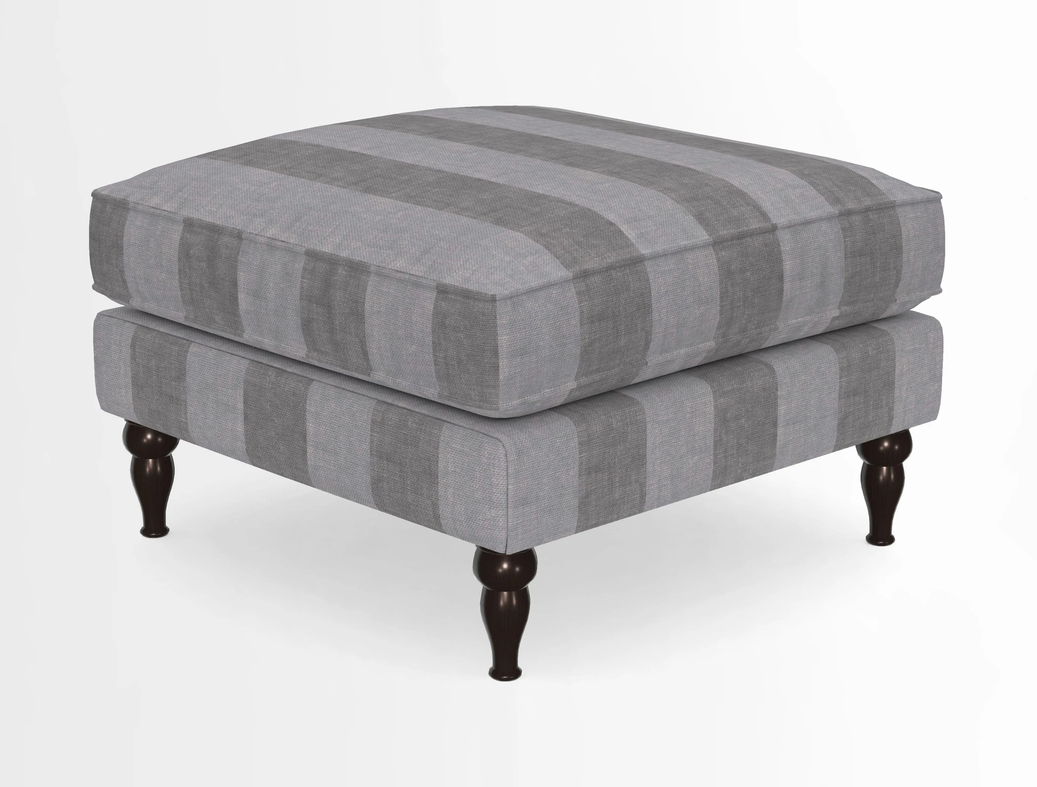 Cooksbridge Standard Footstool in Two Tone Plain Biscuit