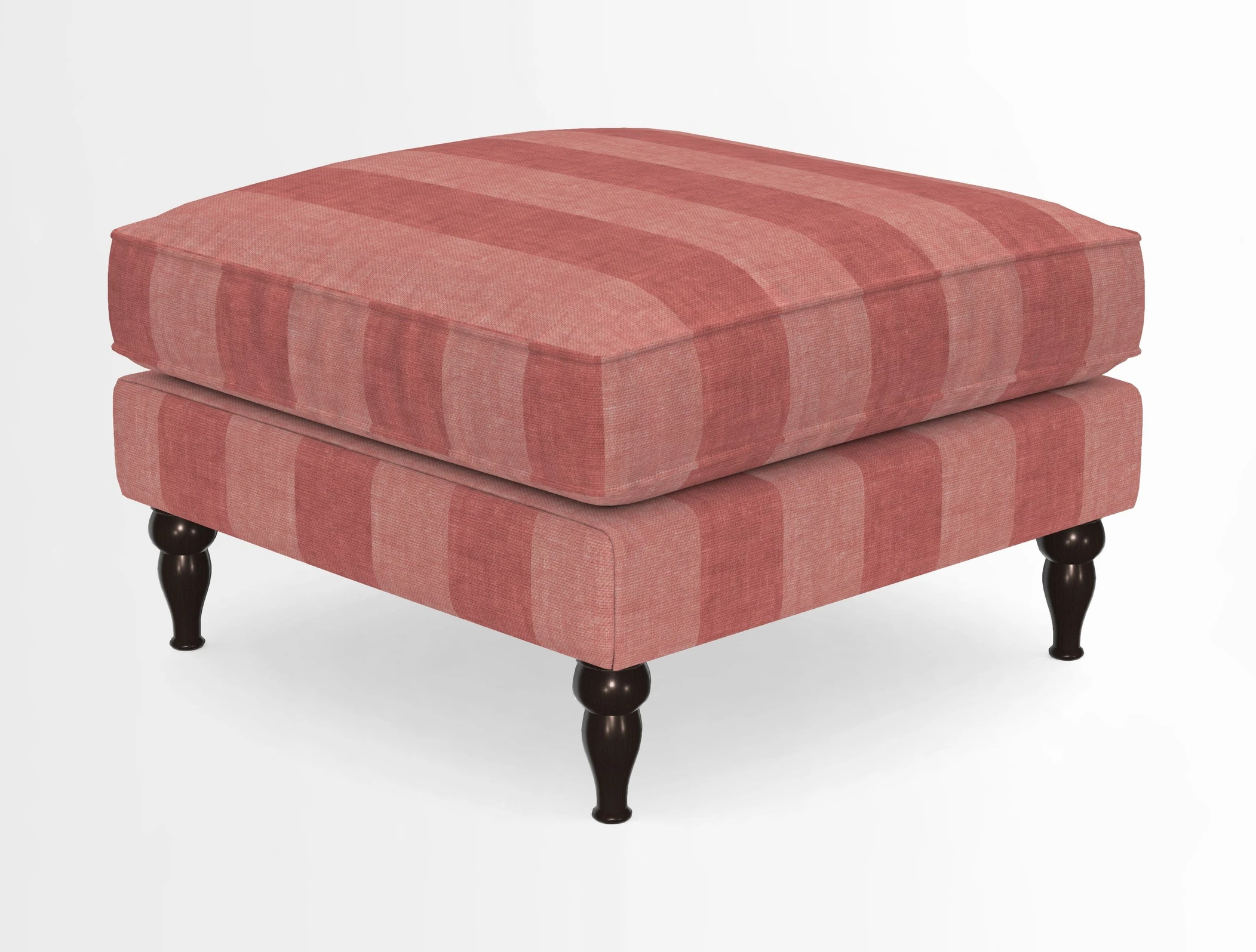 Cooksbridge Standard Footstool in Two Tone Plain Biscuit