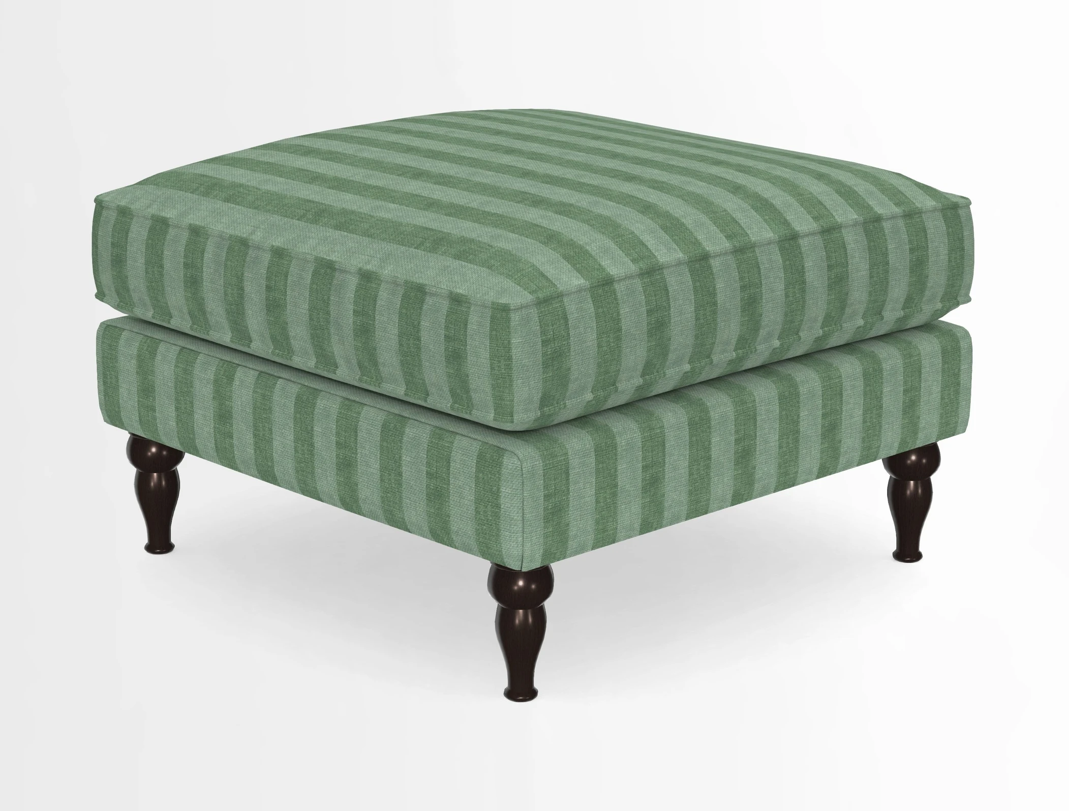 Cooksbridge Standard Footstool in Two Tone Plain Biscuit