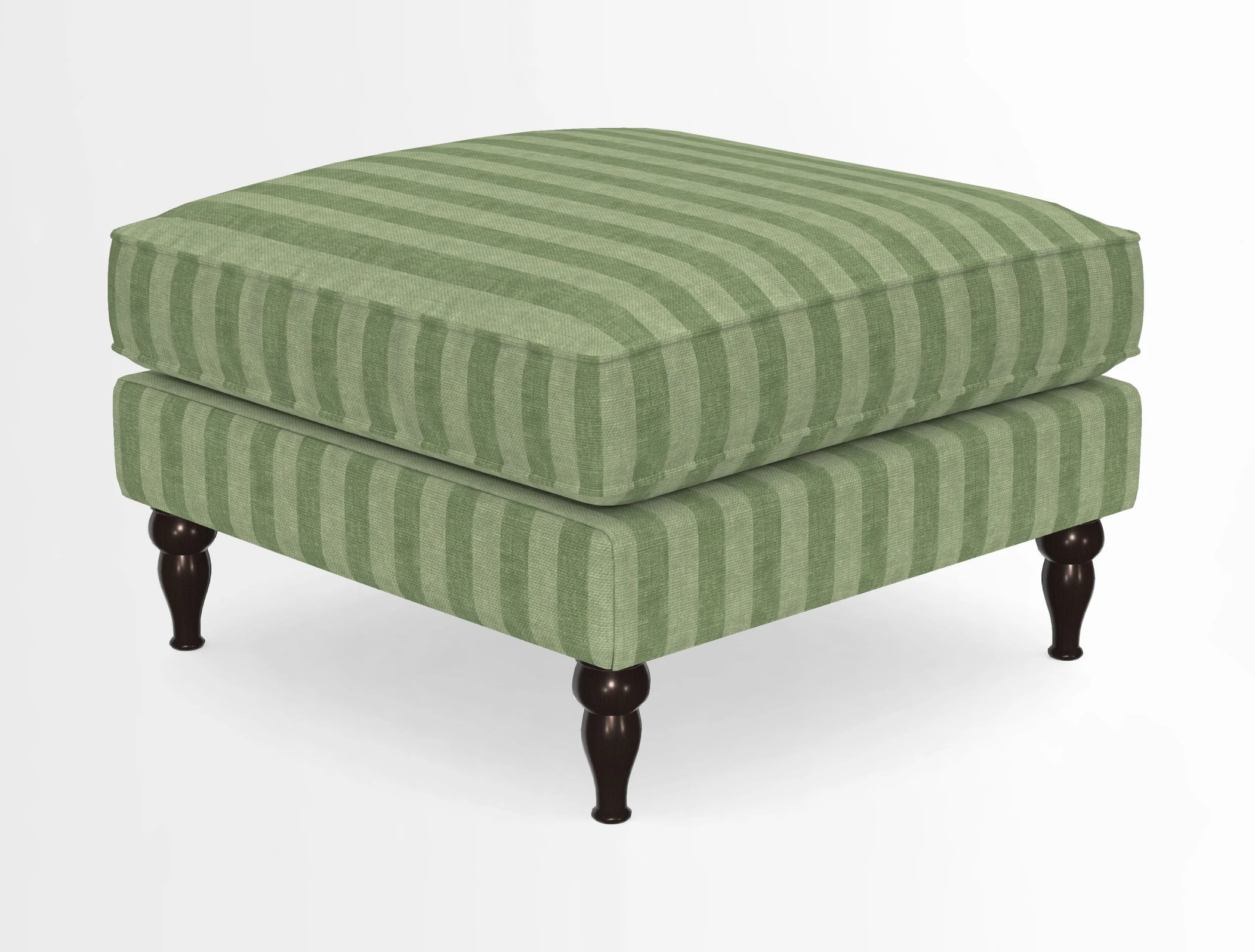 Cooksbridge Standard Footstool in Two Tone Plain Biscuit