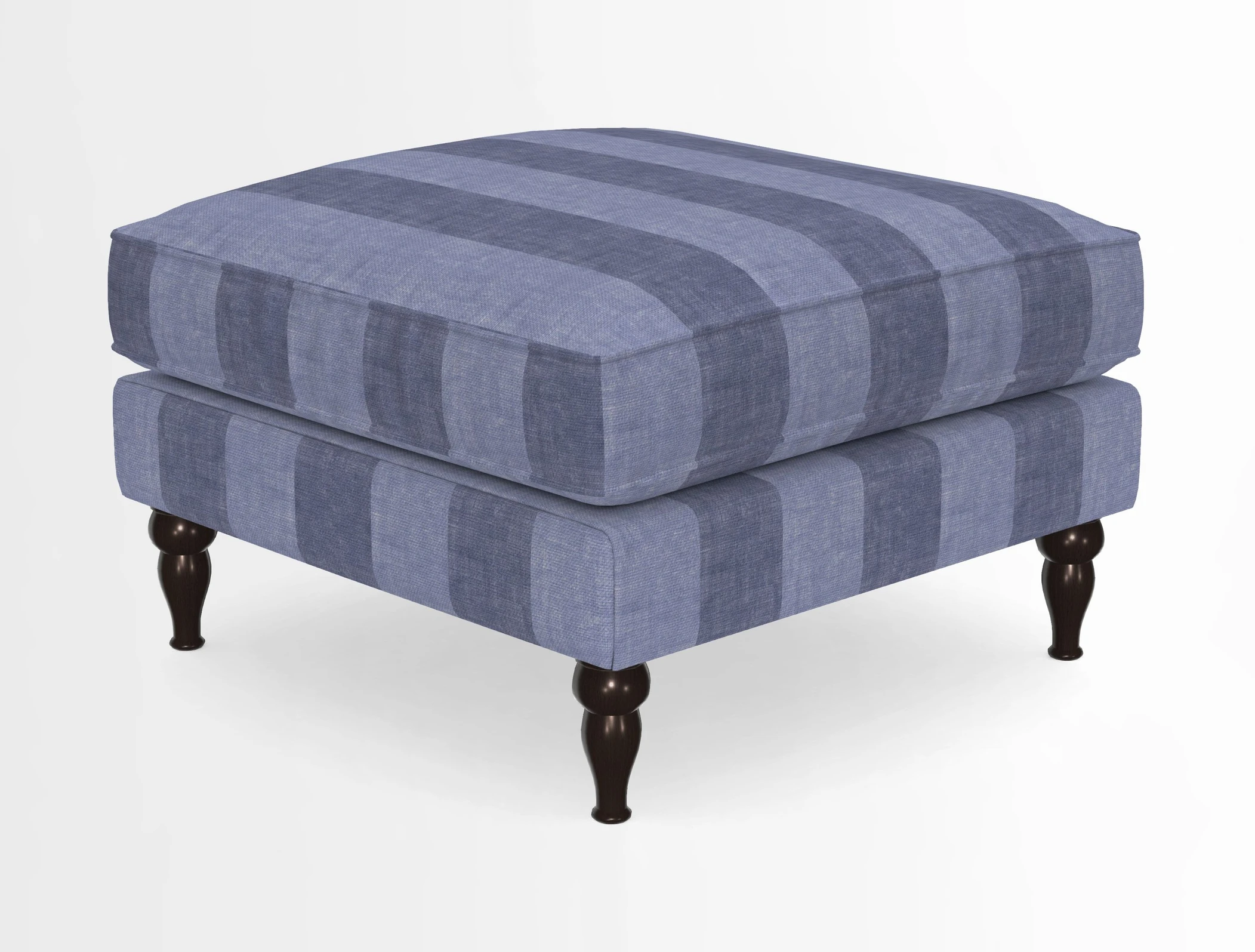 Cooksbridge Standard Footstool in Two Tone Plain Biscuit